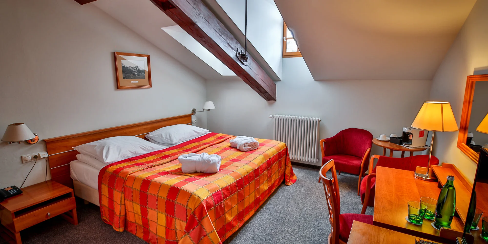 Pobyt v historickém Táboře: 4* hotel, bohaté snídaně i polopenze, wellness i koupel