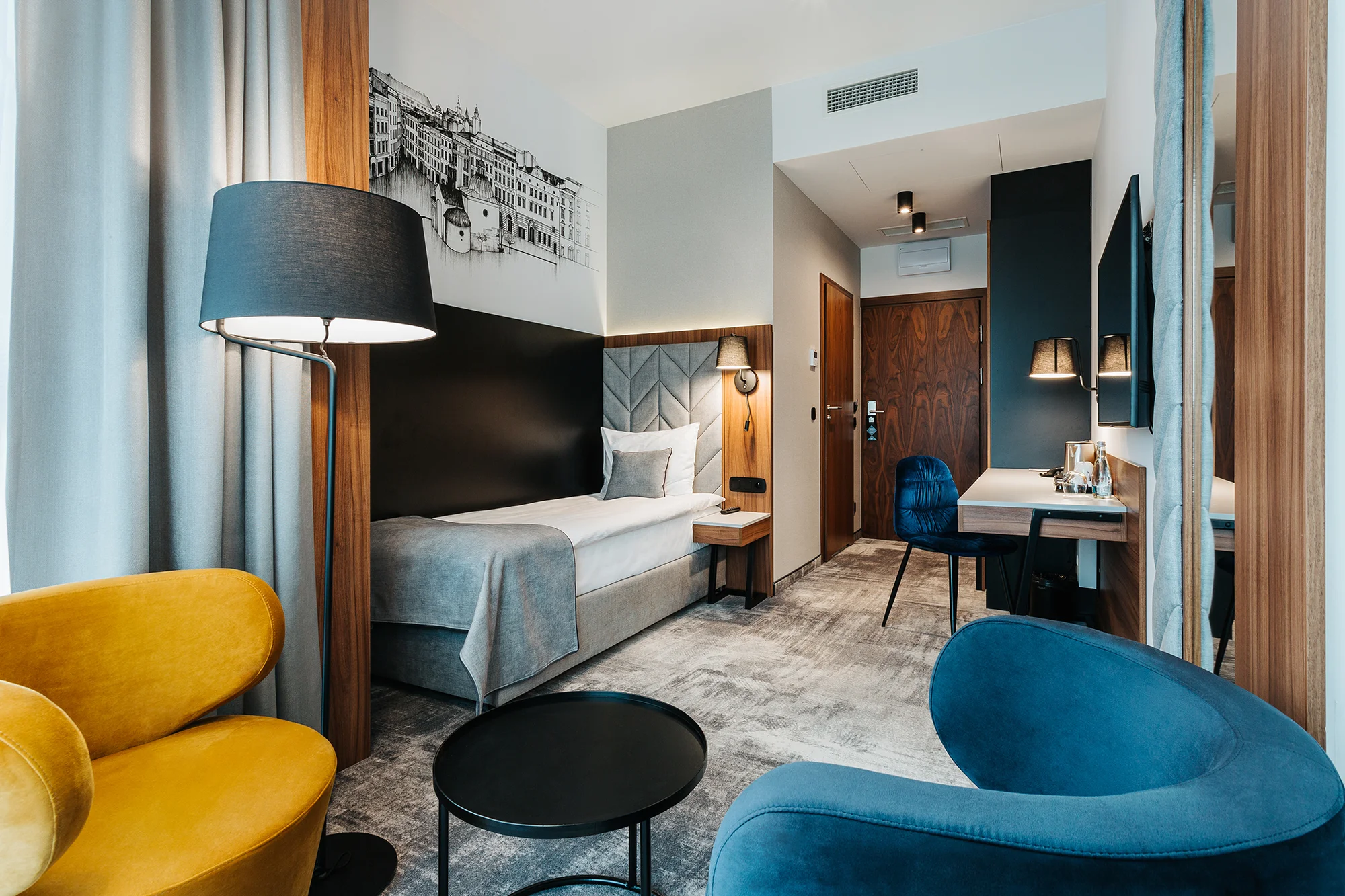 Pobyt v Krakově kousek od centra: neomezený vstup do sauny a bohaté snídaně