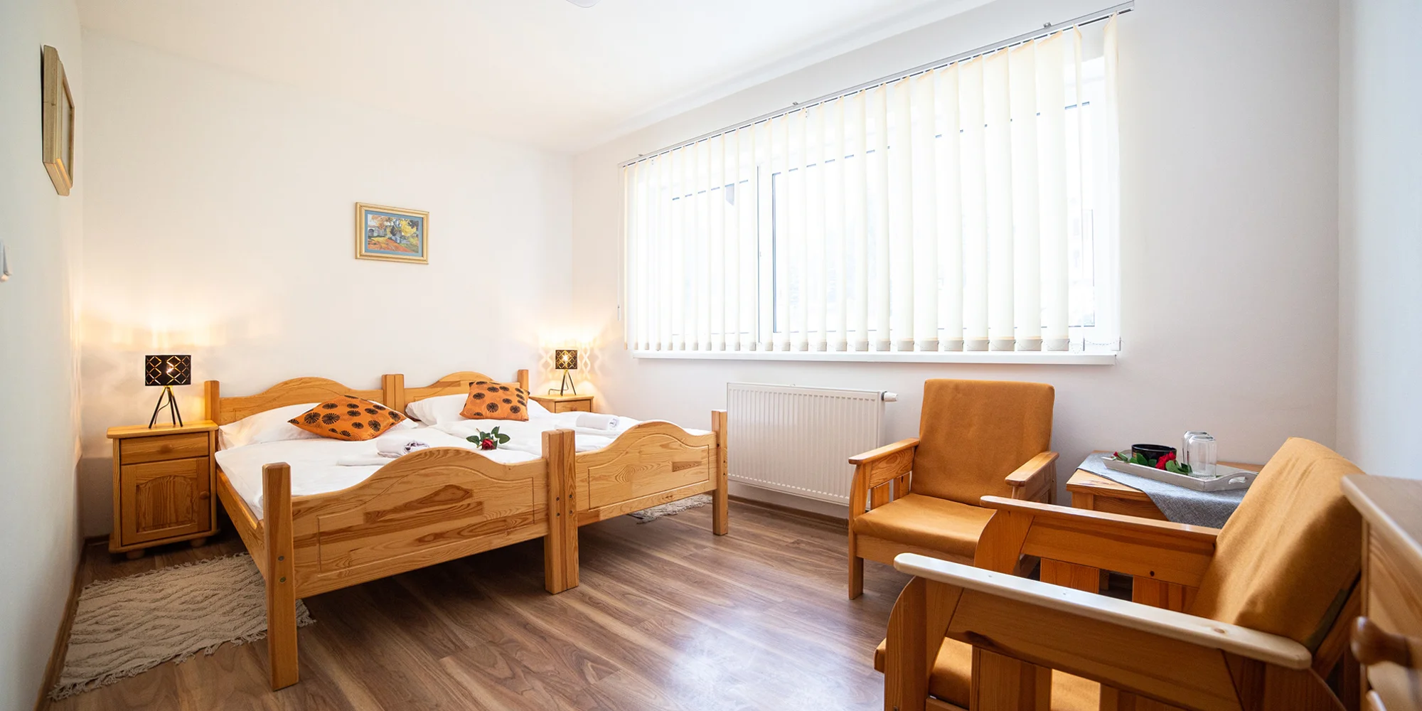 Penzion přímo v centru Rajeckých Teplic: relax, krásná příroda i polopenze