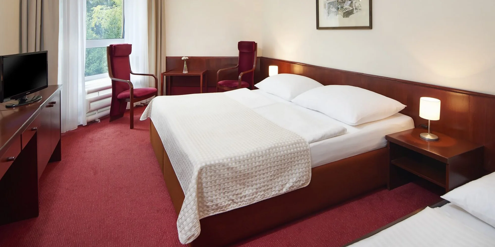 Dovolená v Krkonoších: hotel v srdci Harrachova s polopenzí a bazénem