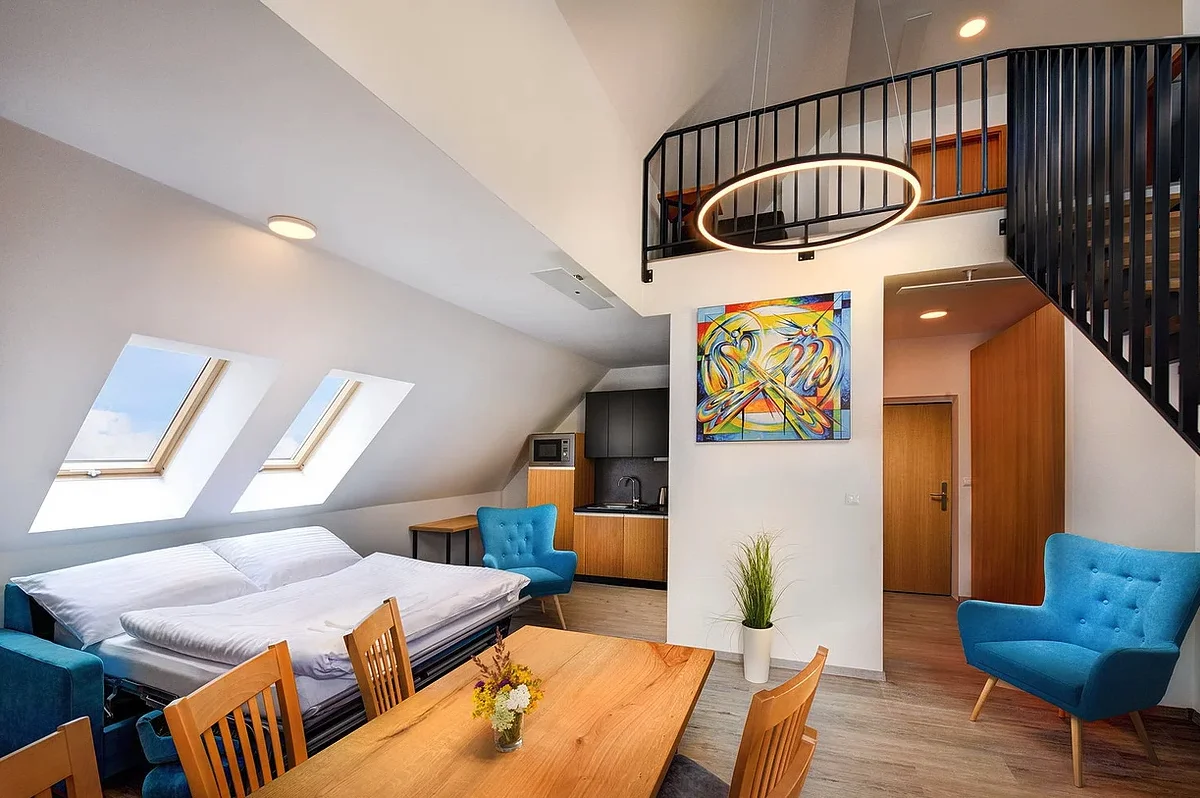 Resort u Liptovské Mary: moderní rodinné apartmány, pivní lázně, snídaně i polopenze