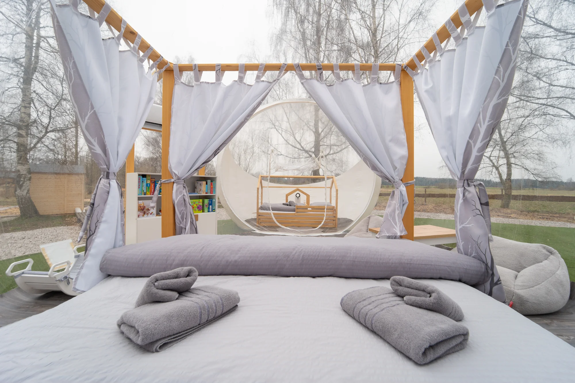 Glamping V bublině