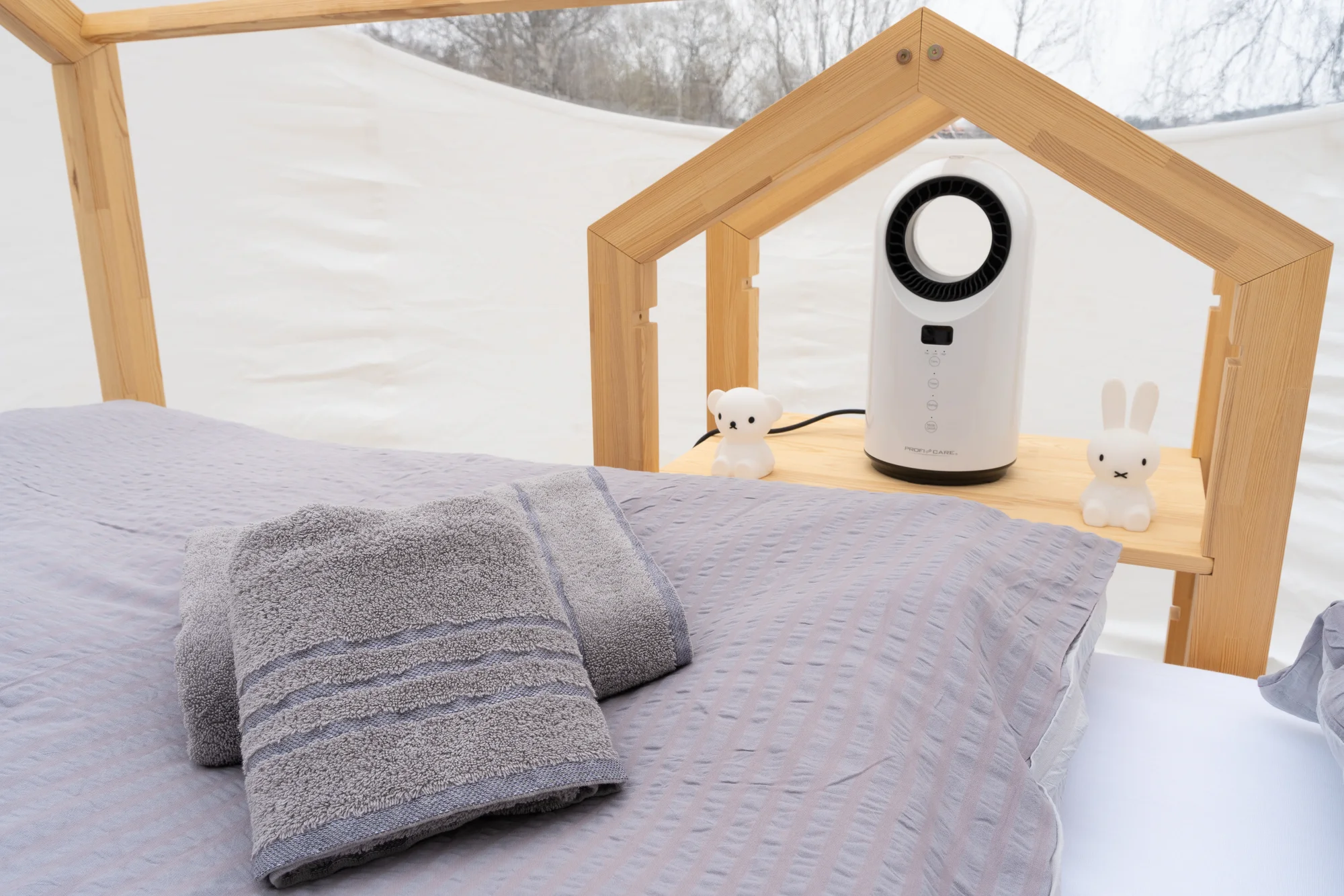 Parádní glamping V bublině: neomezený relax v sauně a výhled na hvězdy