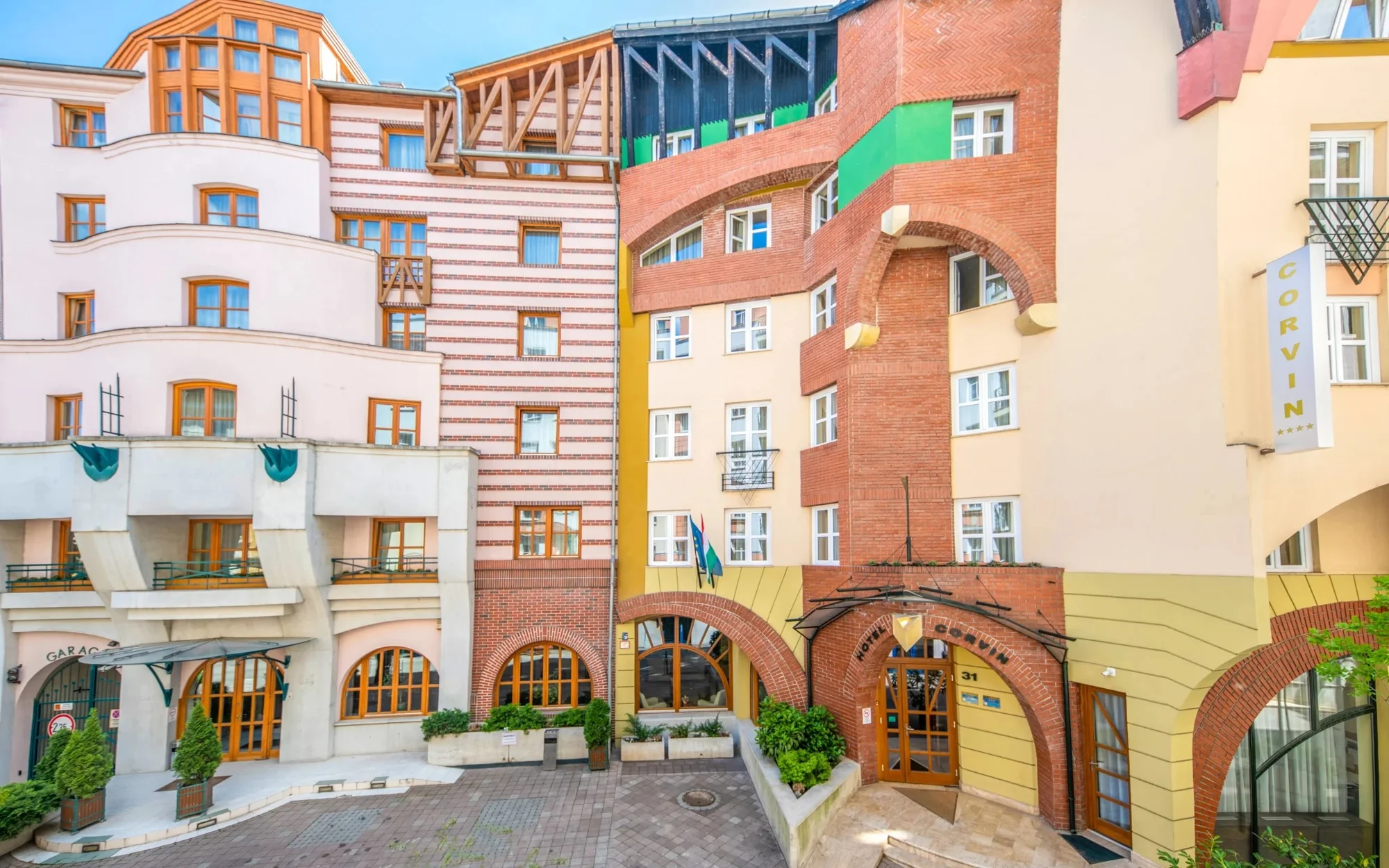 4* hotel blízko centra Budapešti se snídaní a welcome drinkem