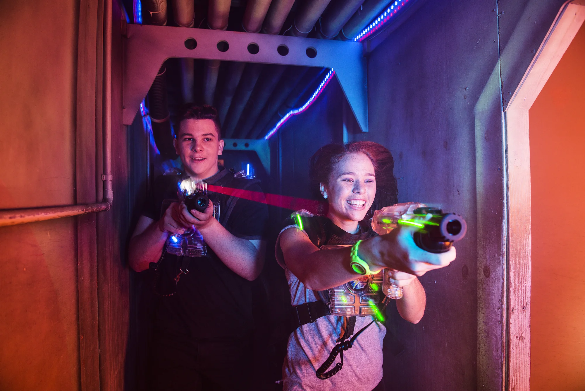 Jedna hra v moderní laser game aréně Mercuria Liberec pro 1–10 hráčů