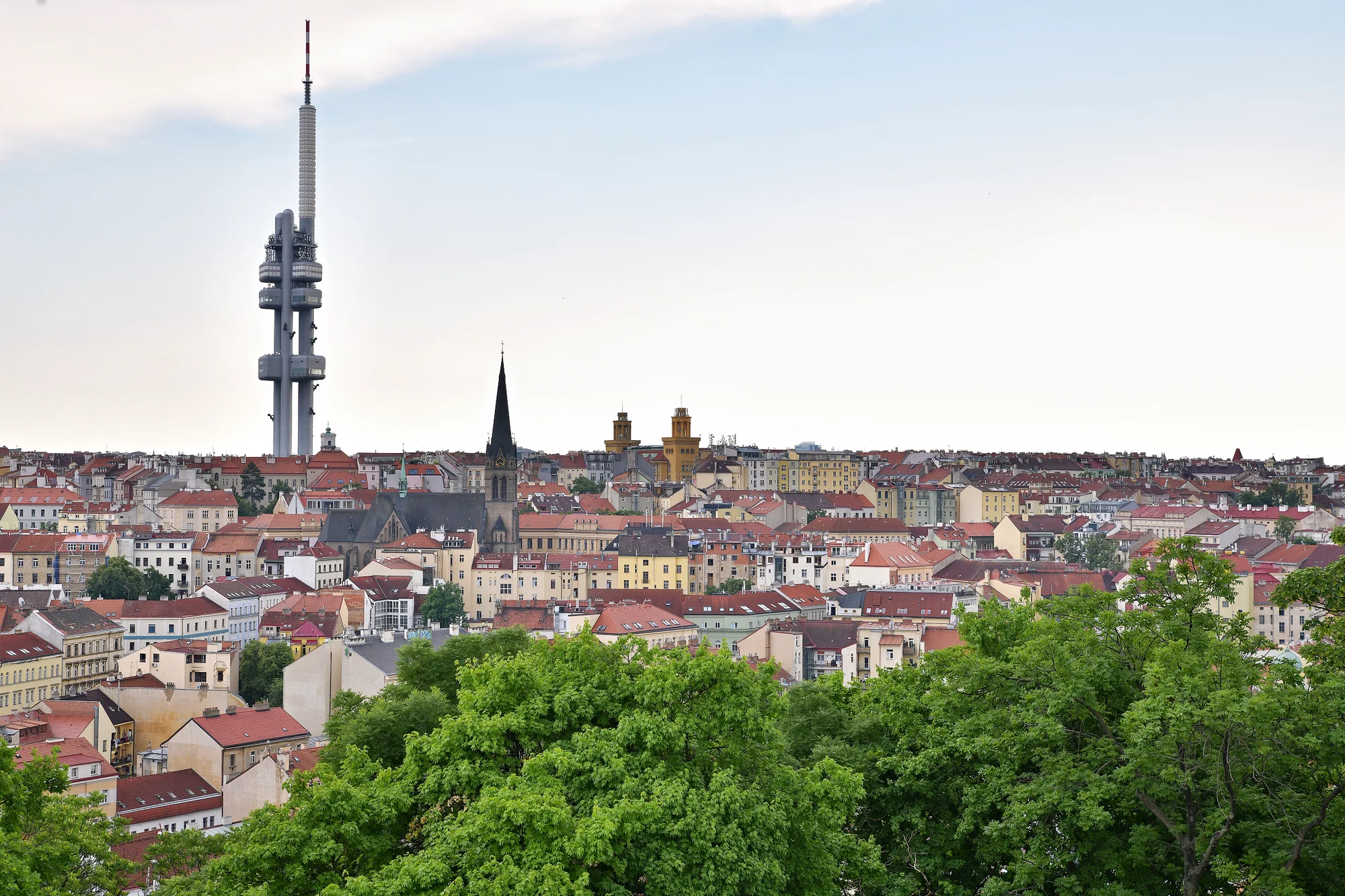 Café Vítkov: dort s kávou nebo Gin & Tonic s výhledem na Žižkov a Karlín