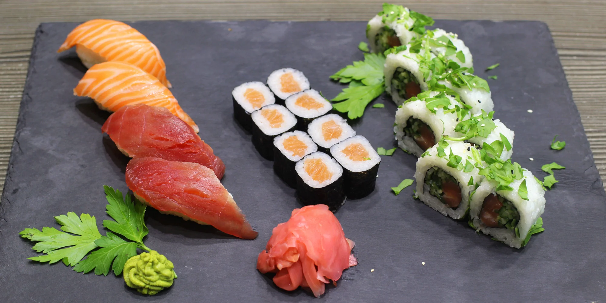 Vouchery na 200-1000 Kč: pestré sushi a asijské pokrmy