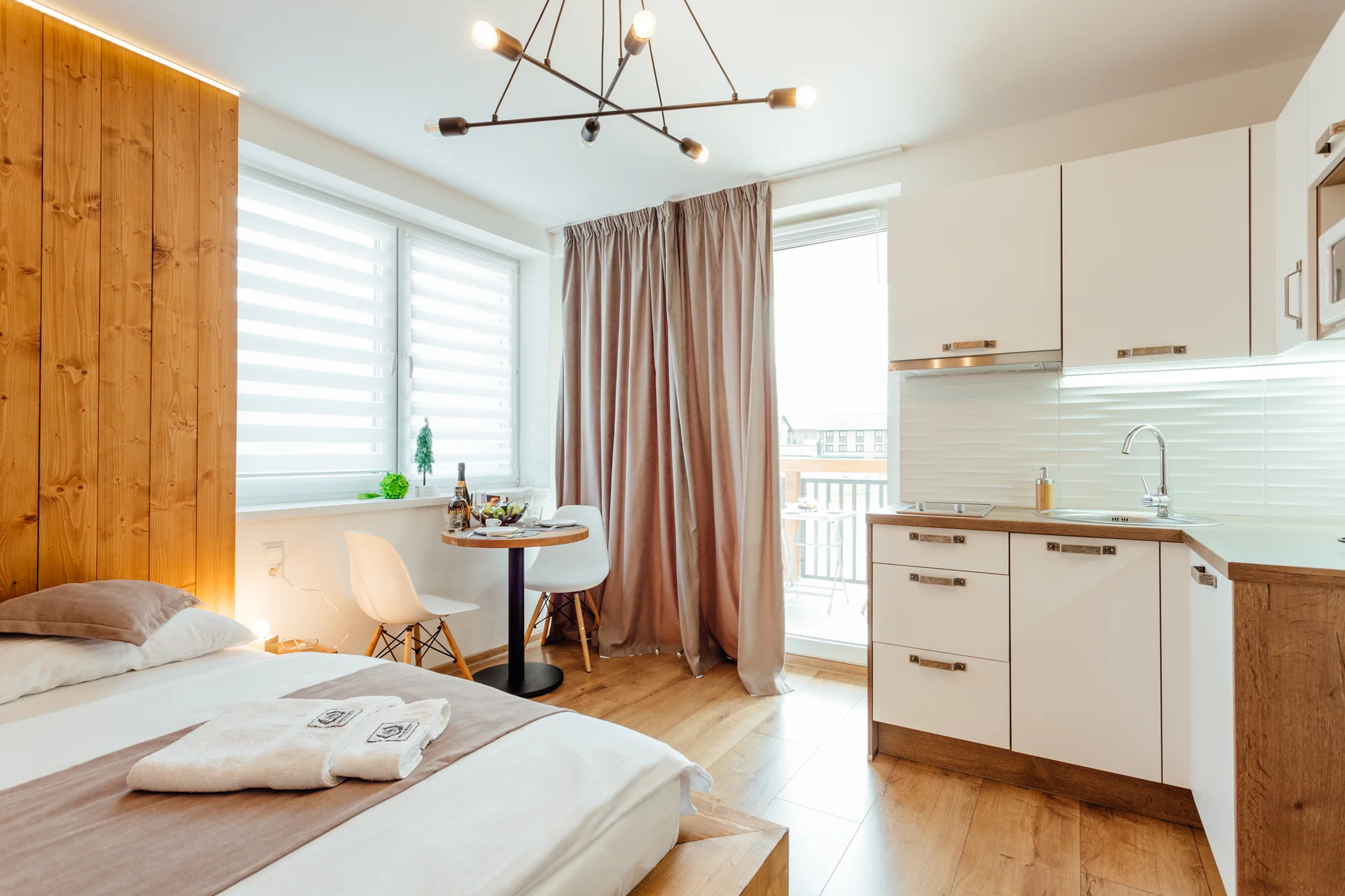 Luxusní studia a apartmány v srdci Liptova až pro 6 osob a 60 minut privátního odpočinku