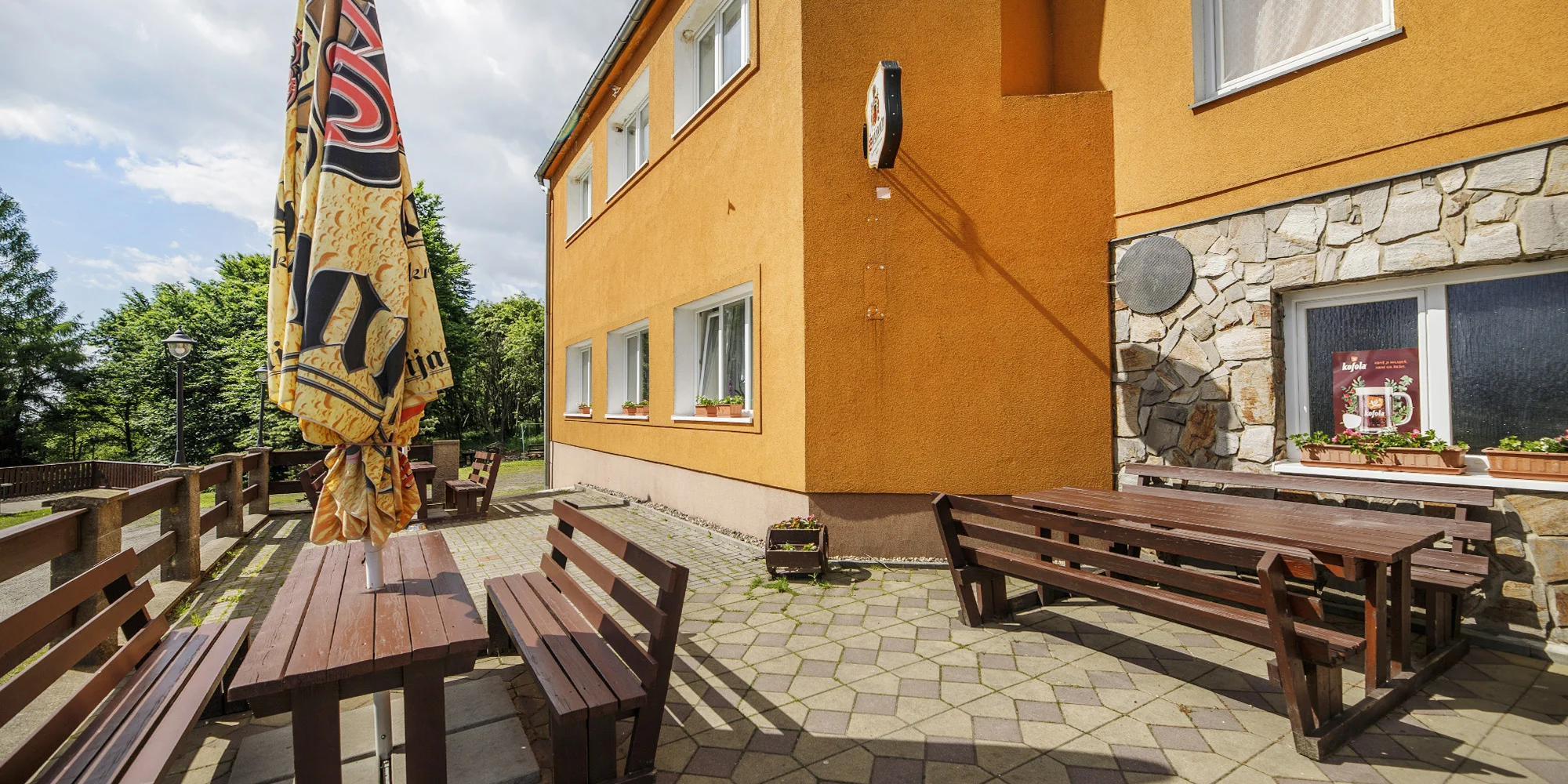 Aktivní dovolená s polopenzí nebo plnou penzí a saunou v Krušných horách