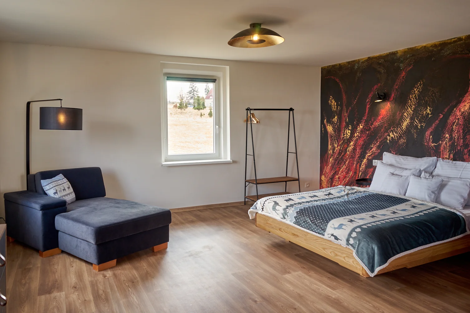 Krásné apartmány na hřebeni Krušných hor až pro 4 osoby: úžasné výhledy a venkovní koupání