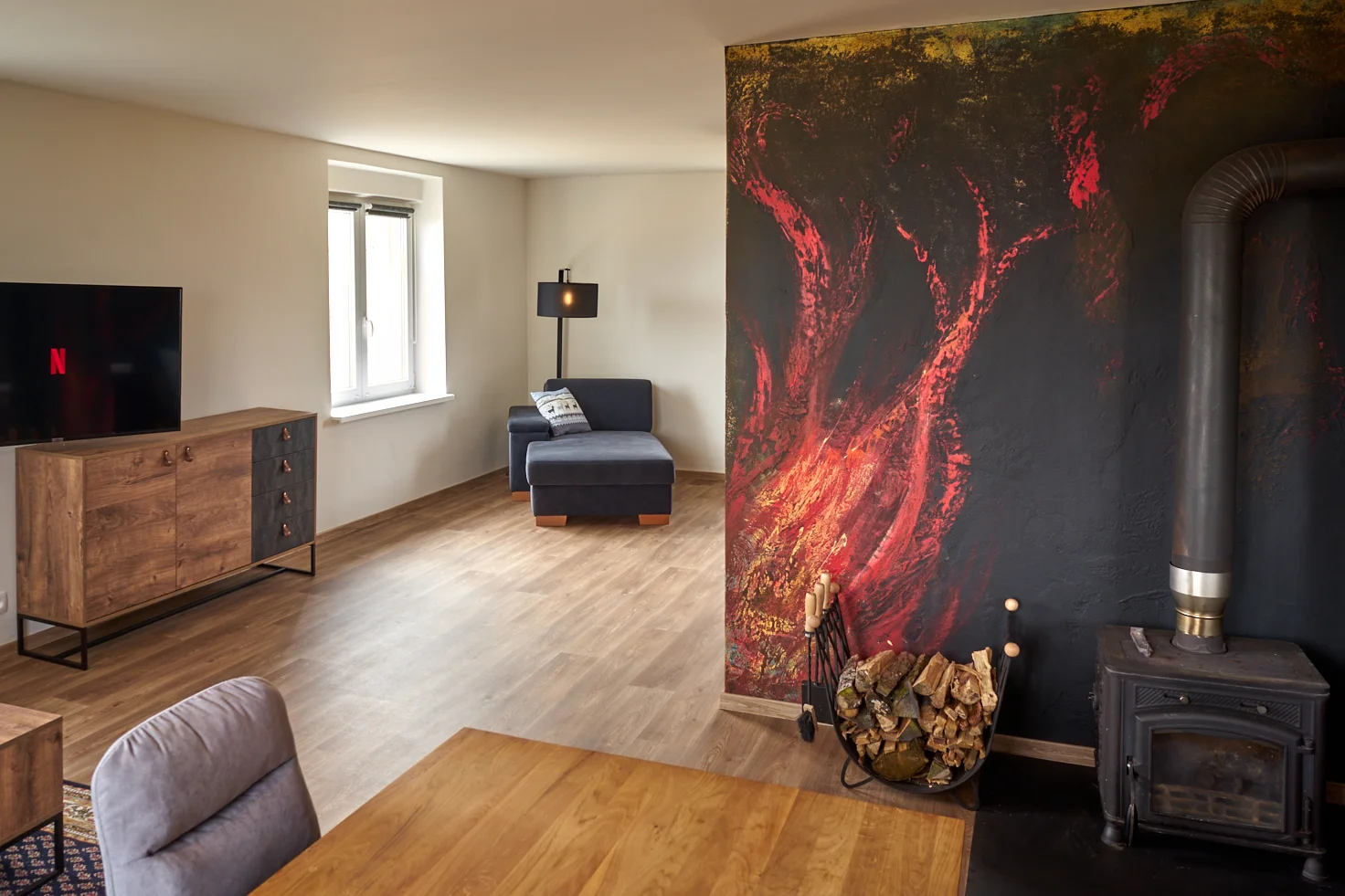 Krásné apartmány na hřebeni Krušných hor až pro 4 osoby: úžasné výhledy a venkovní koupání
