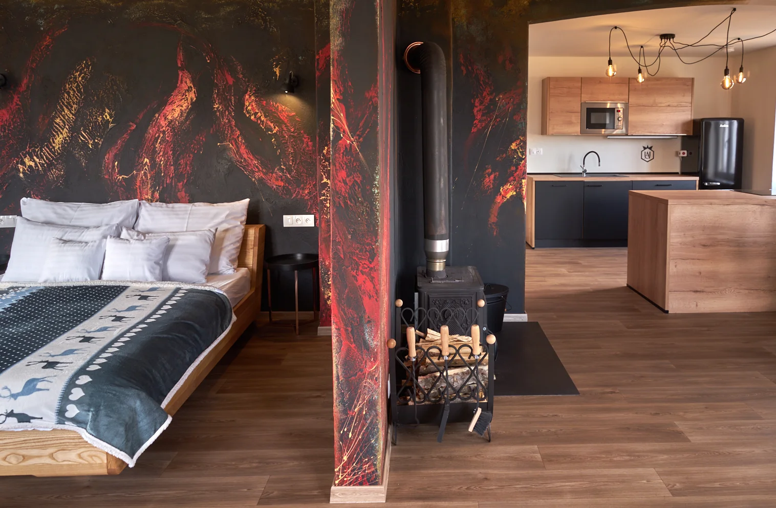 Krásné apartmány na hřebeni Krušných hor až pro 4 osoby: úžasné výhledy a venkovní koupání