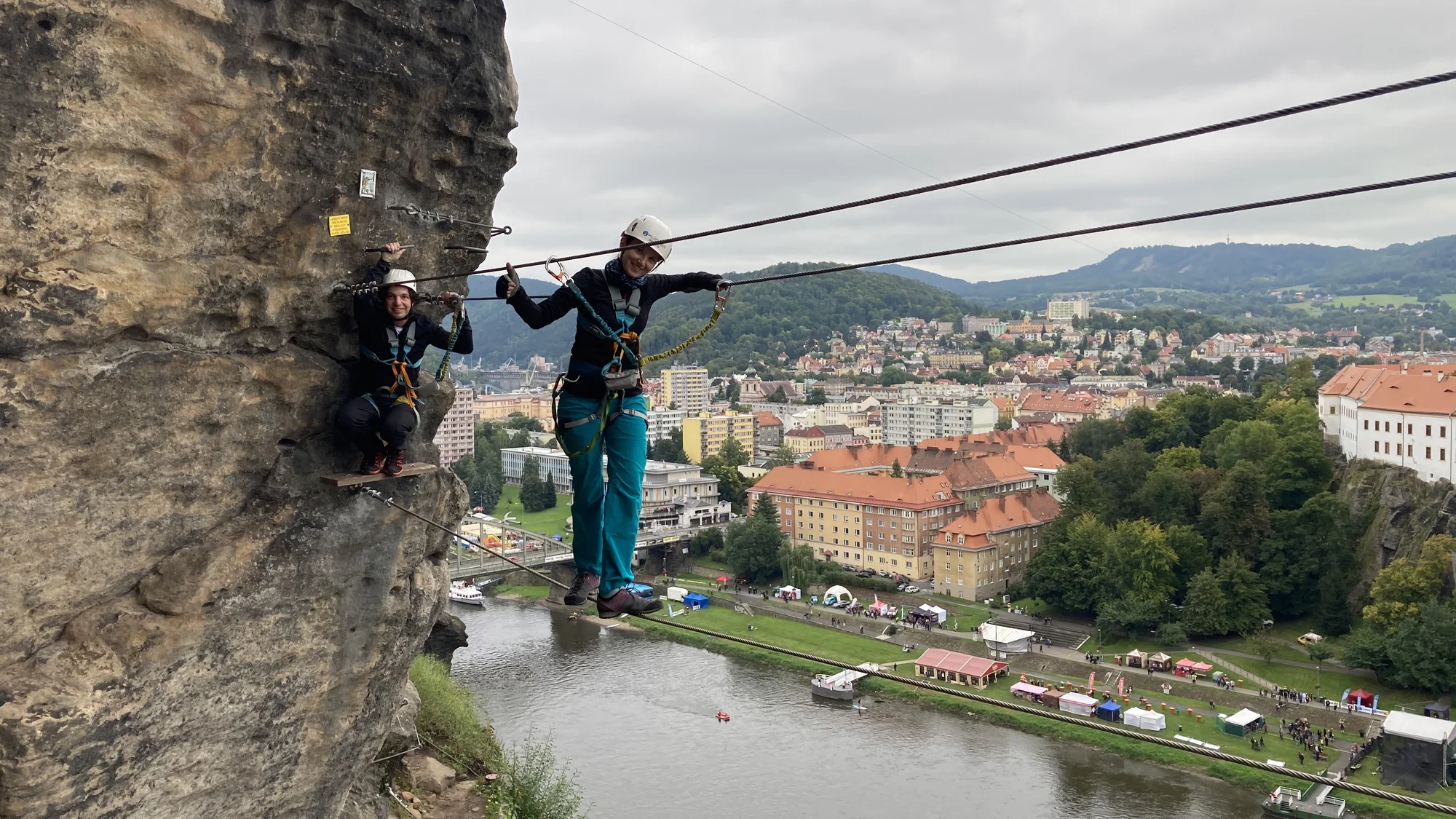 Celodenní kurz skupinového lezení po ferratách na vybraných místech v ČR pro 1 nebo 2 osoby