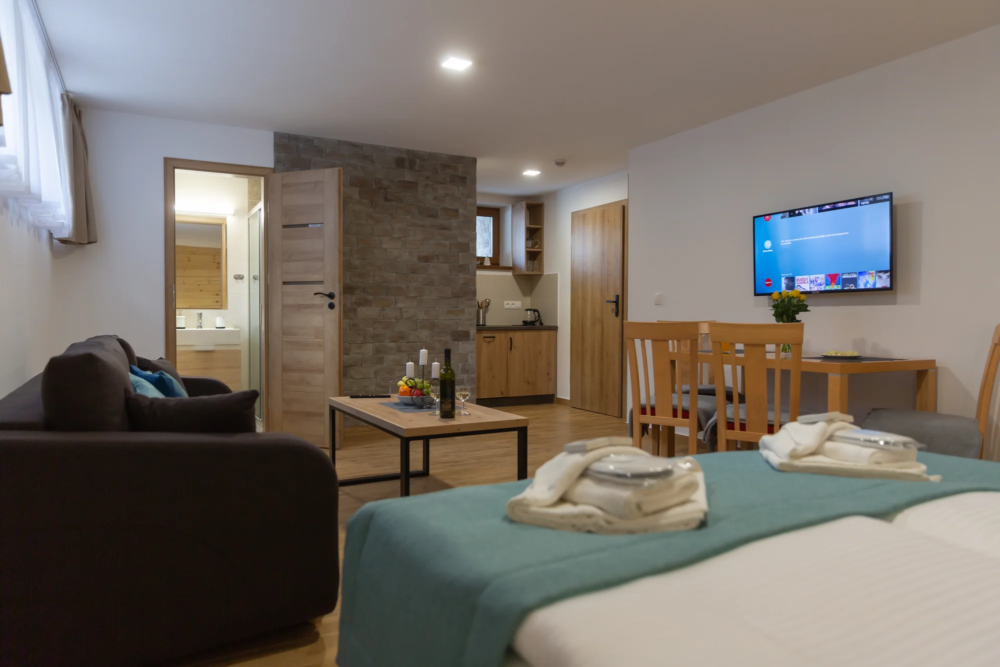 Pobyt v srdci Jasné pro páry i rodinu: apartmány s terasou či balkónem