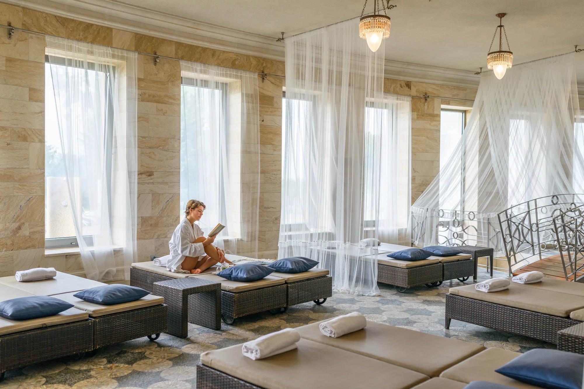 5* luxus v Sárváru: neomezený wellness a 22 bazénů, pokoj s terasou a božská gastronomie
