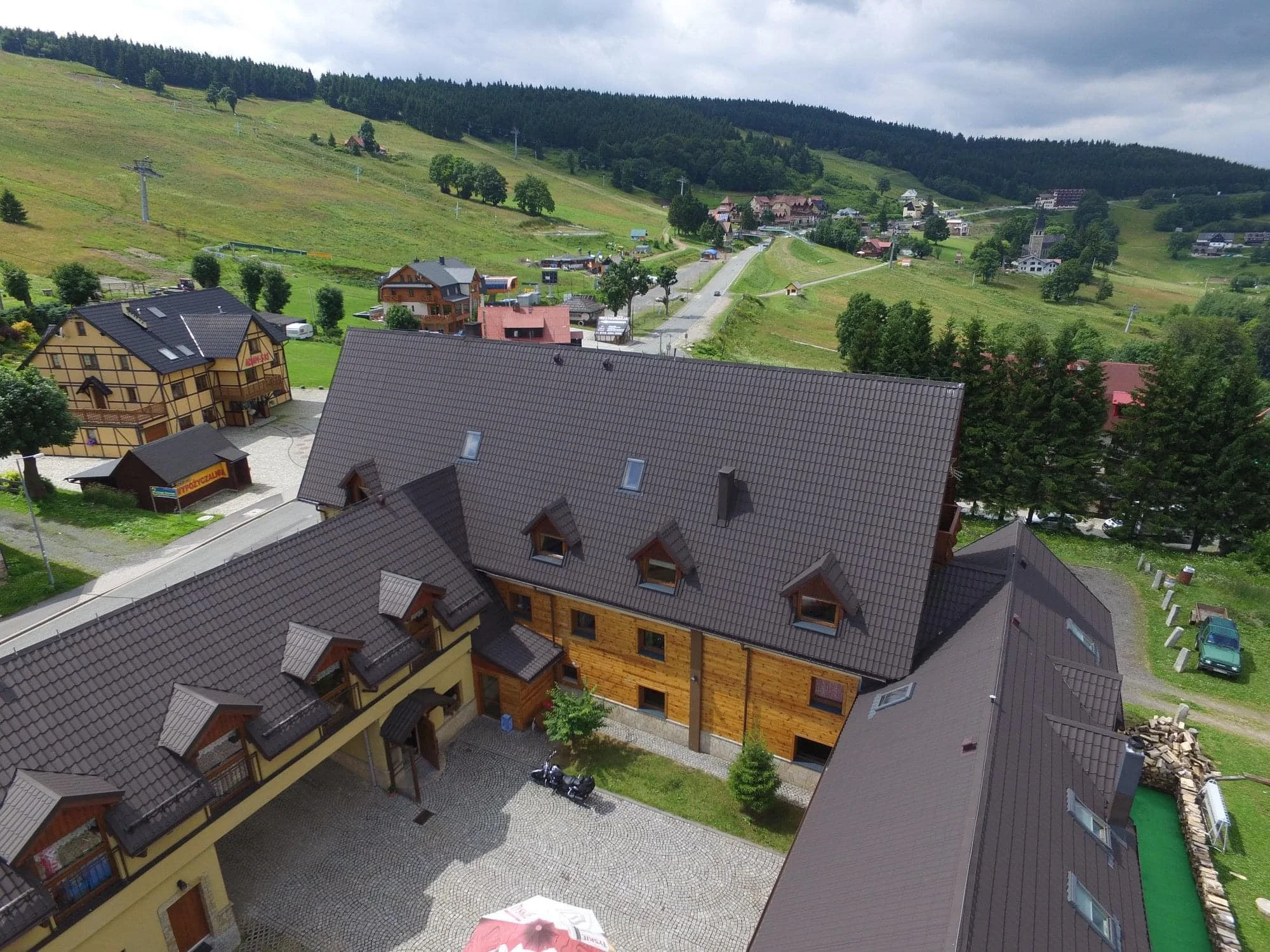 Aktivní dovolená s neomezeným wellness u sportovního střediska Zieleniec