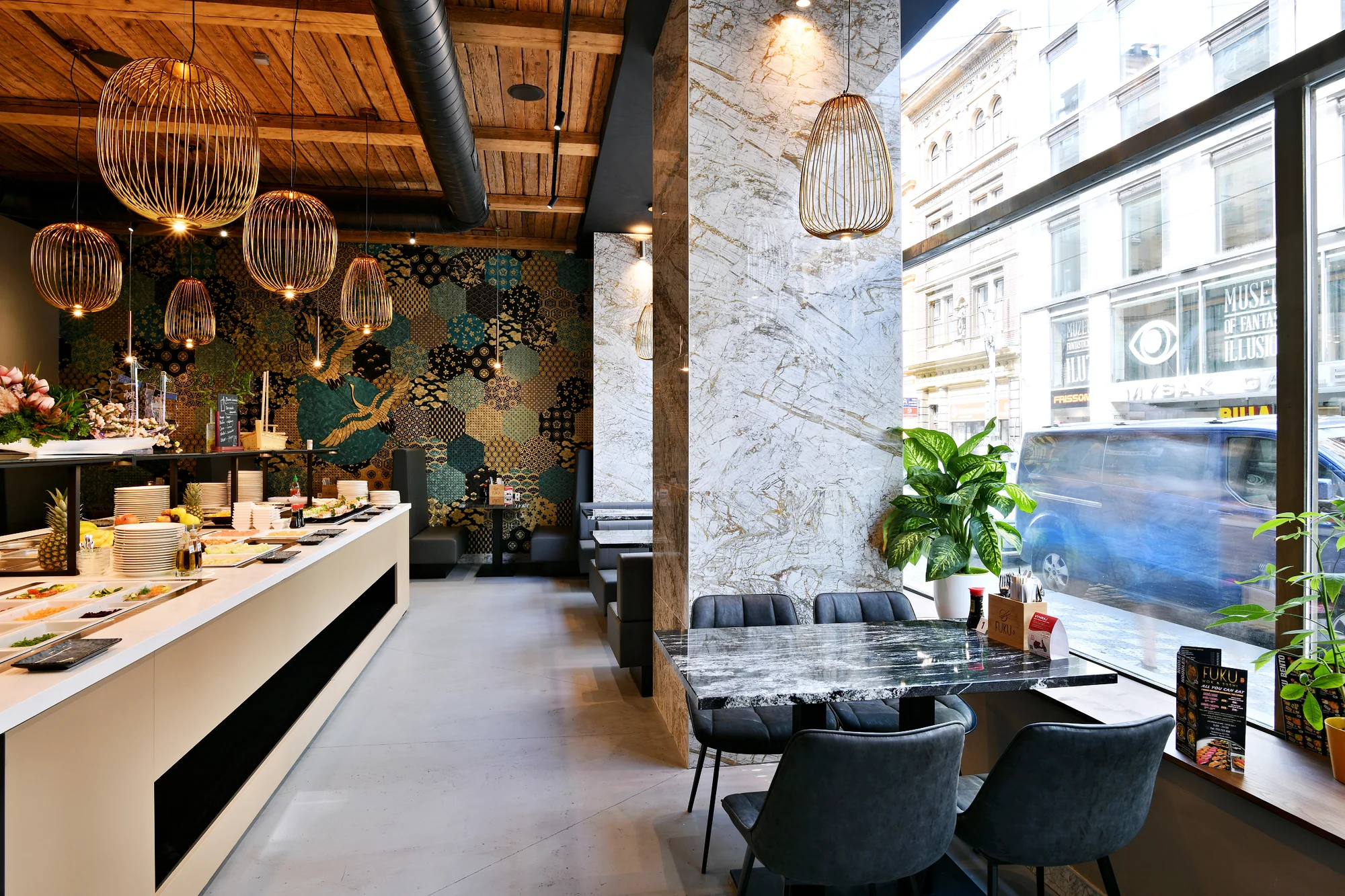 Obědové i večeřové all you can eat asijských specialit v centru Prahy