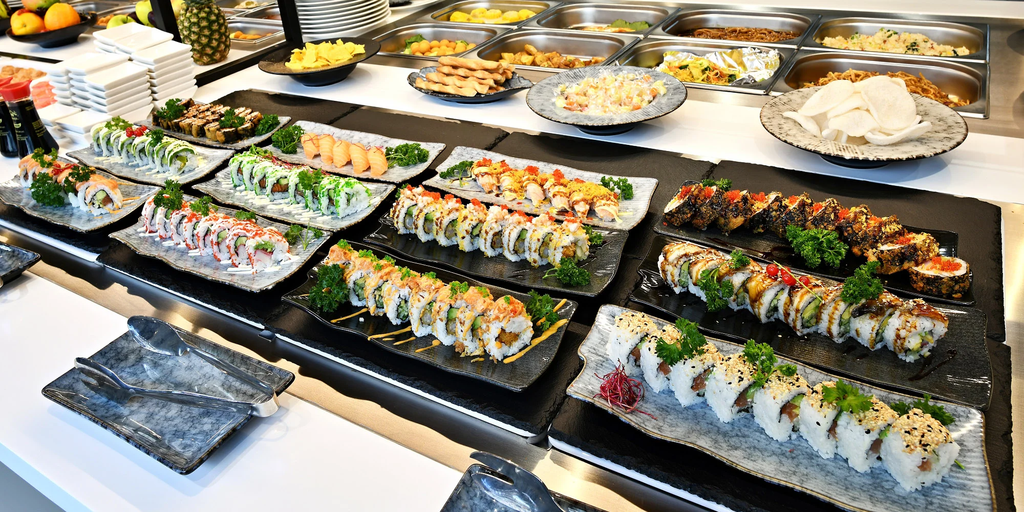 Obědové i večeřové all you can eat asijských specialit v centru Prahy