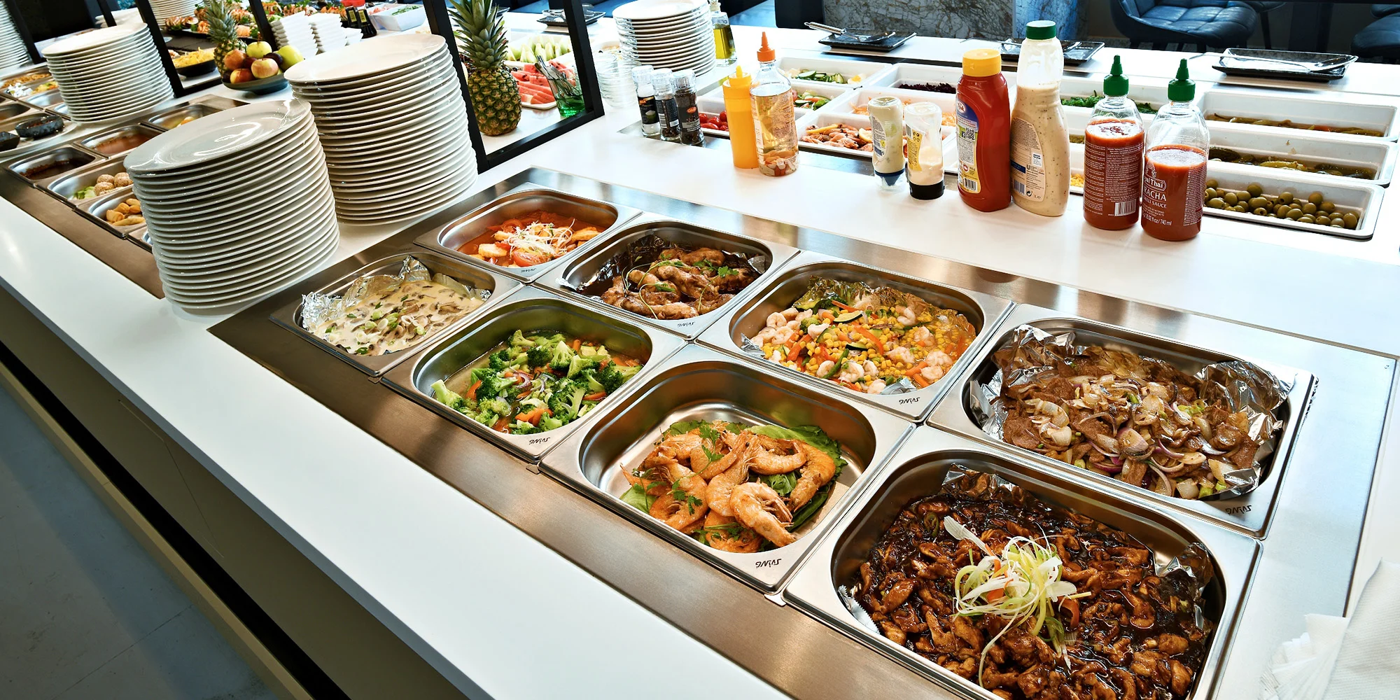 Obědové i večeřové all you can eat asijských specialit v centru Prahy