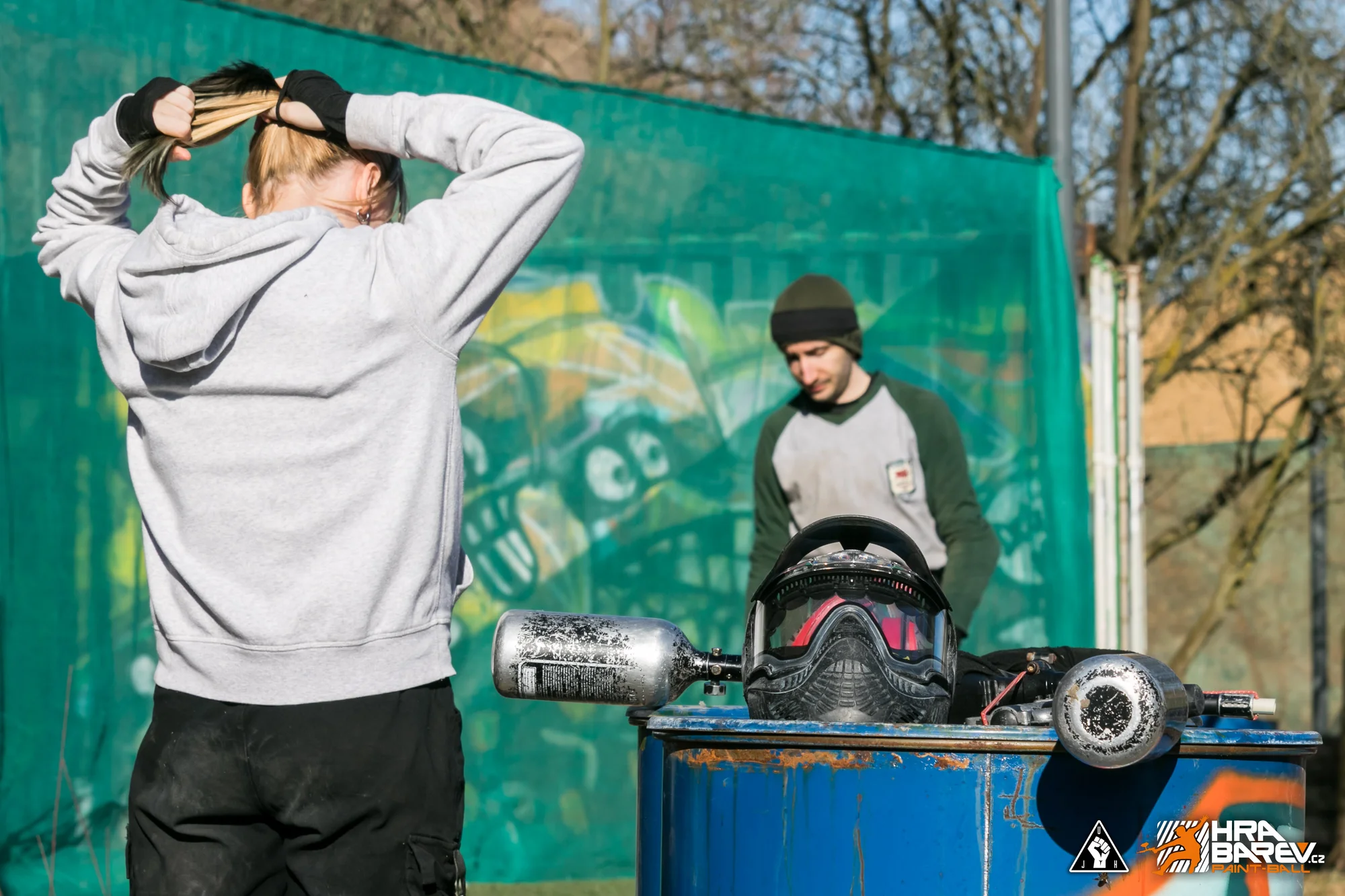 Paintball v areálu o rozloze 6000 m2: akční hra plná taktiky a adrenalinu