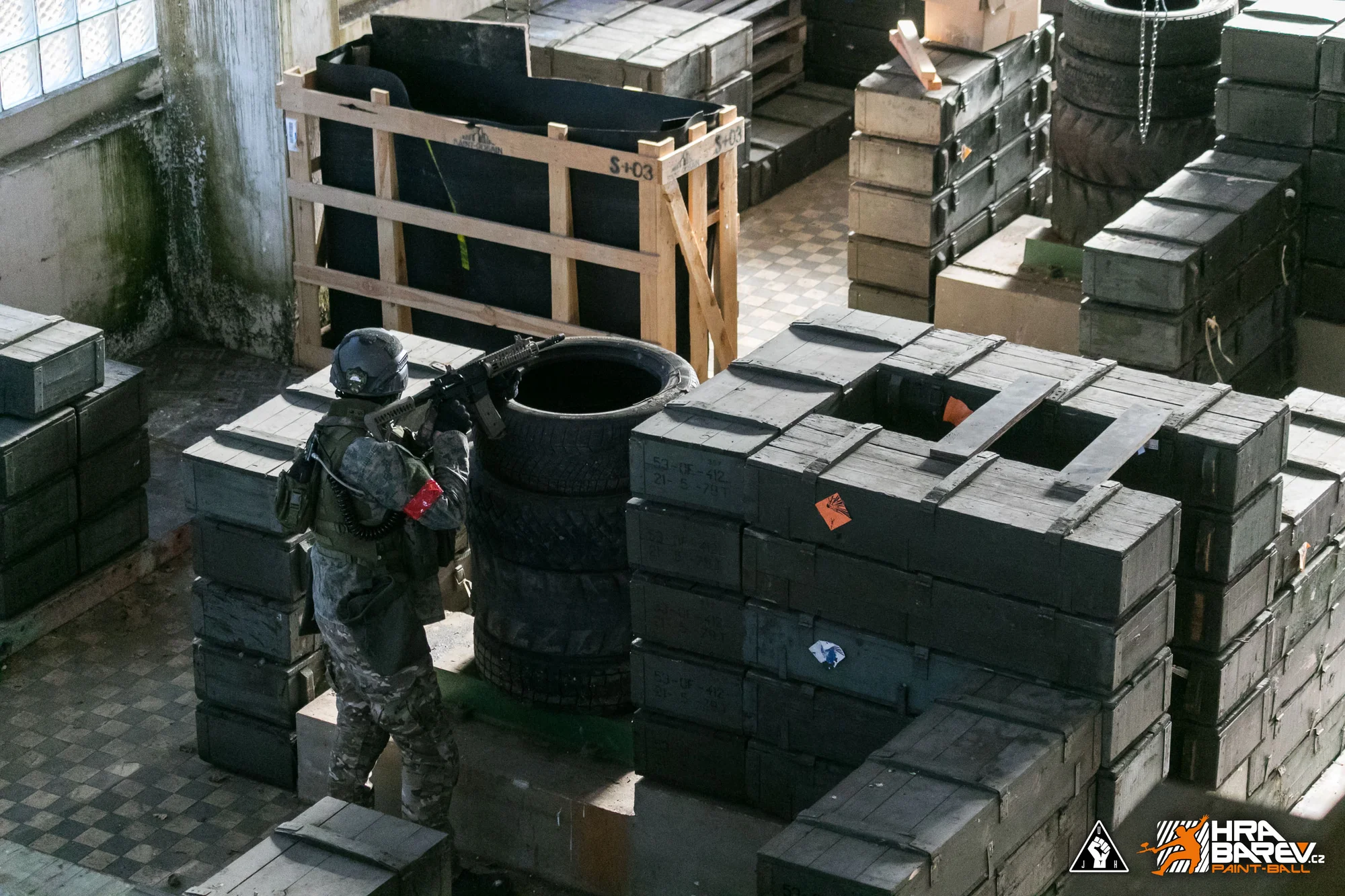 Paintball v areálu o rozloze 6000 m2: akční hra plná taktiky a adrenalinu