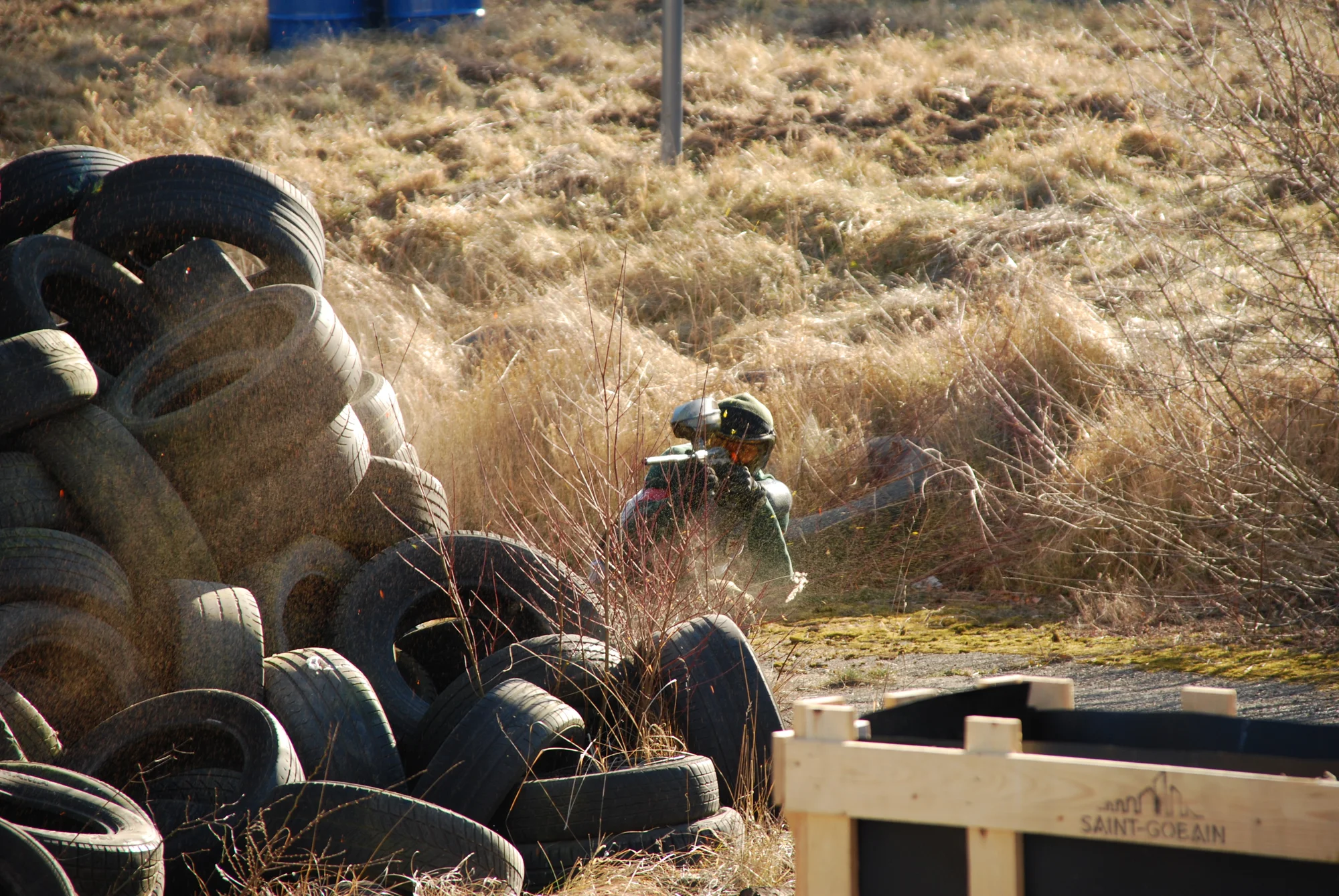 Paintball v areálu o rozloze 6000 m2: akční hra plná taktiky a adrenalinu