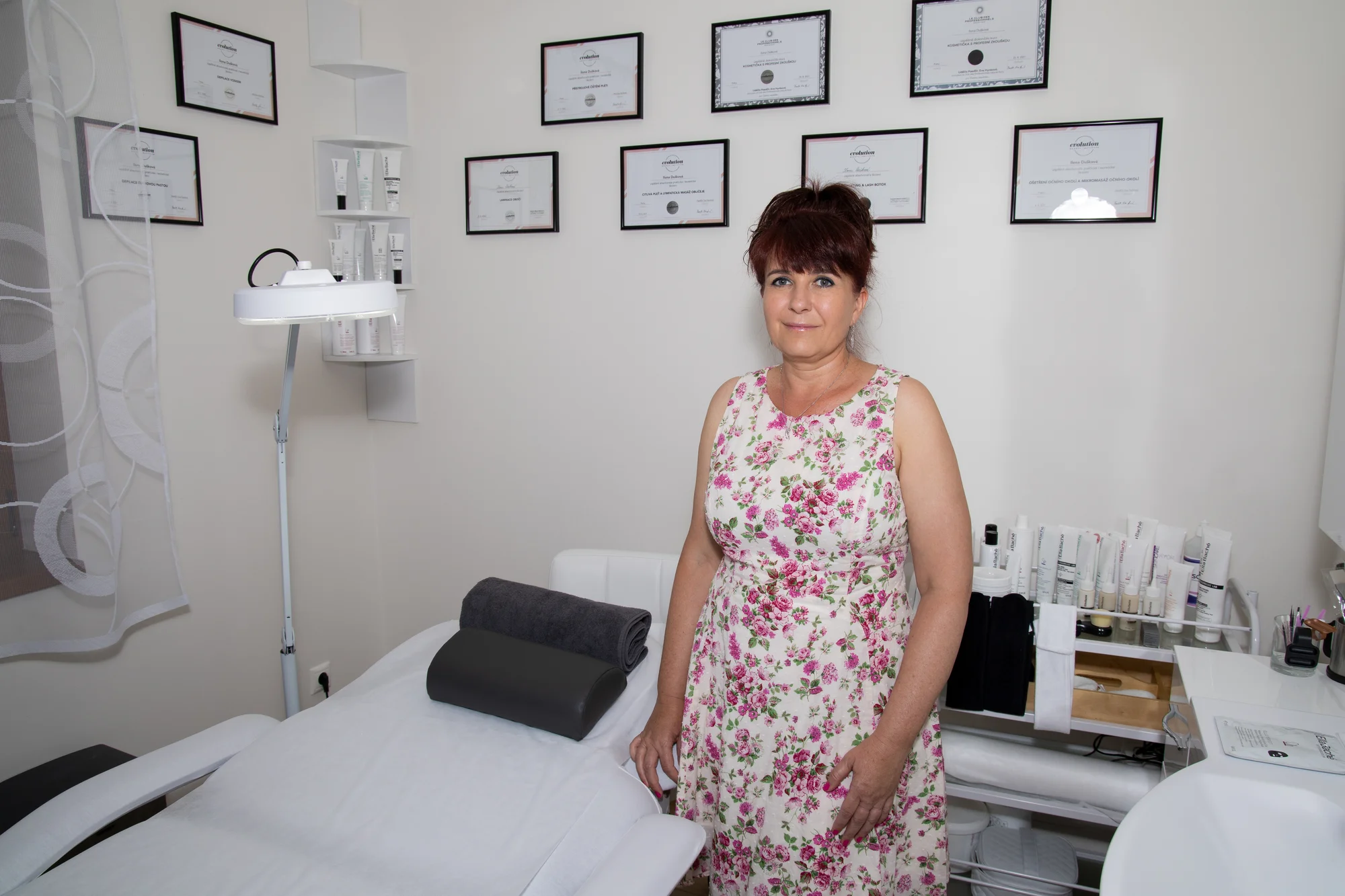 Lash lifting řas nebo laminace obočí vč. barvení