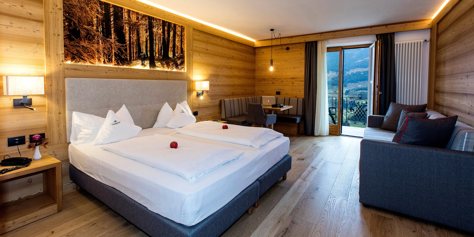Val di Fiemme s lanovkou jen 1 km od hotelu: polopenze, neomezený wellness i pobyty s nocí zdarma