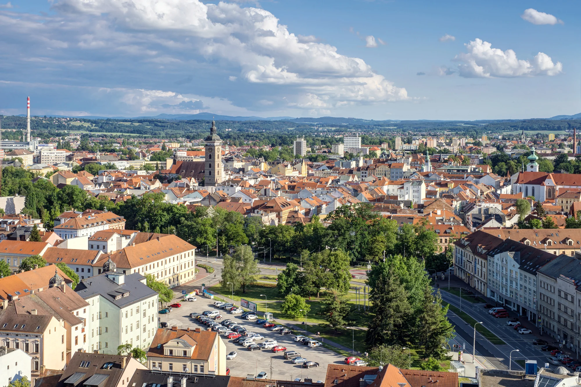 Do víru velkoměsta: 4* pobyt v centru Českých Budějovic se snídaní, vínem a návštěvou pivovaru