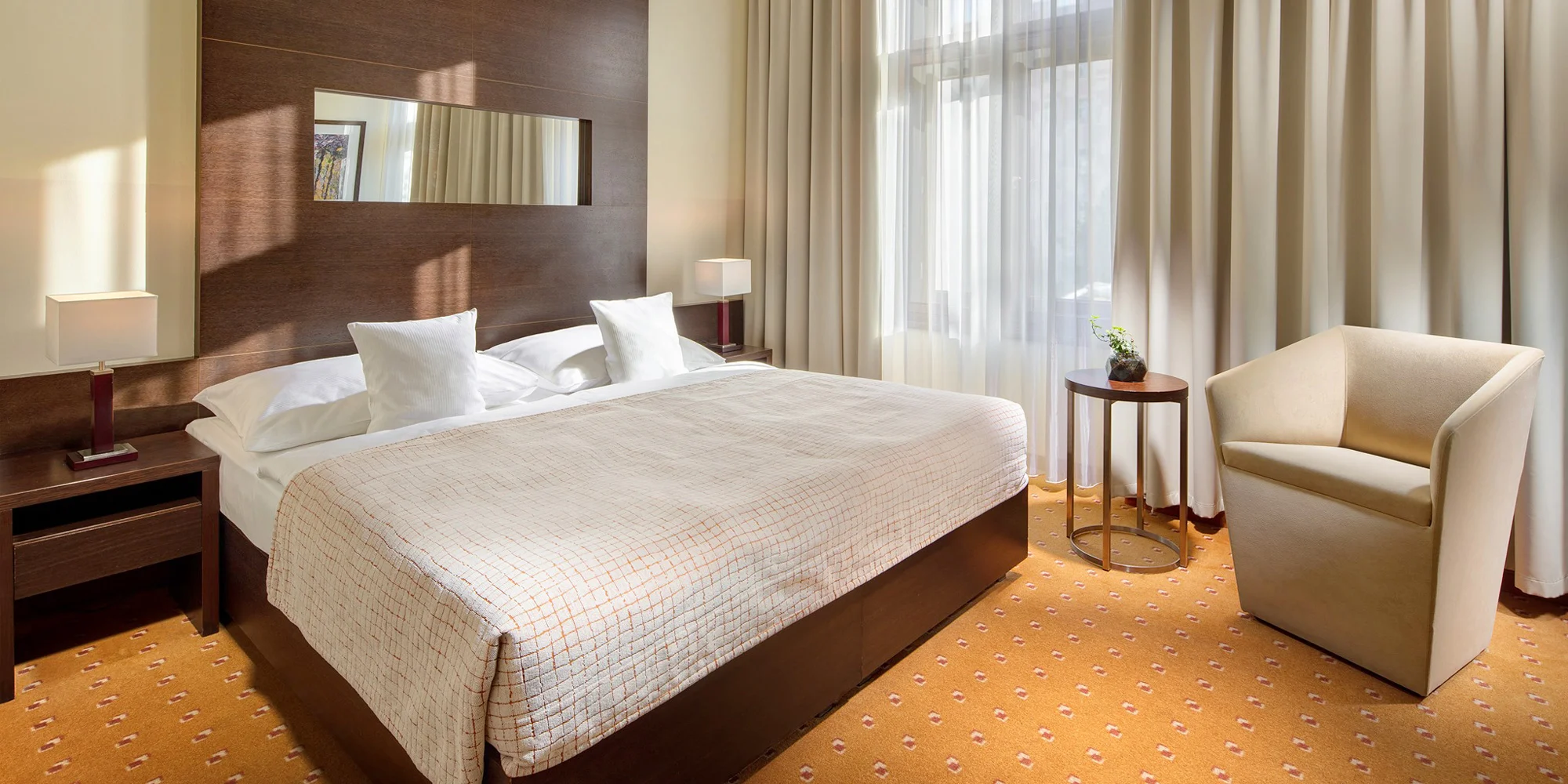Pražské památky na dosah: pobyt se snídaní v hotelu Clarion na Vinohradech