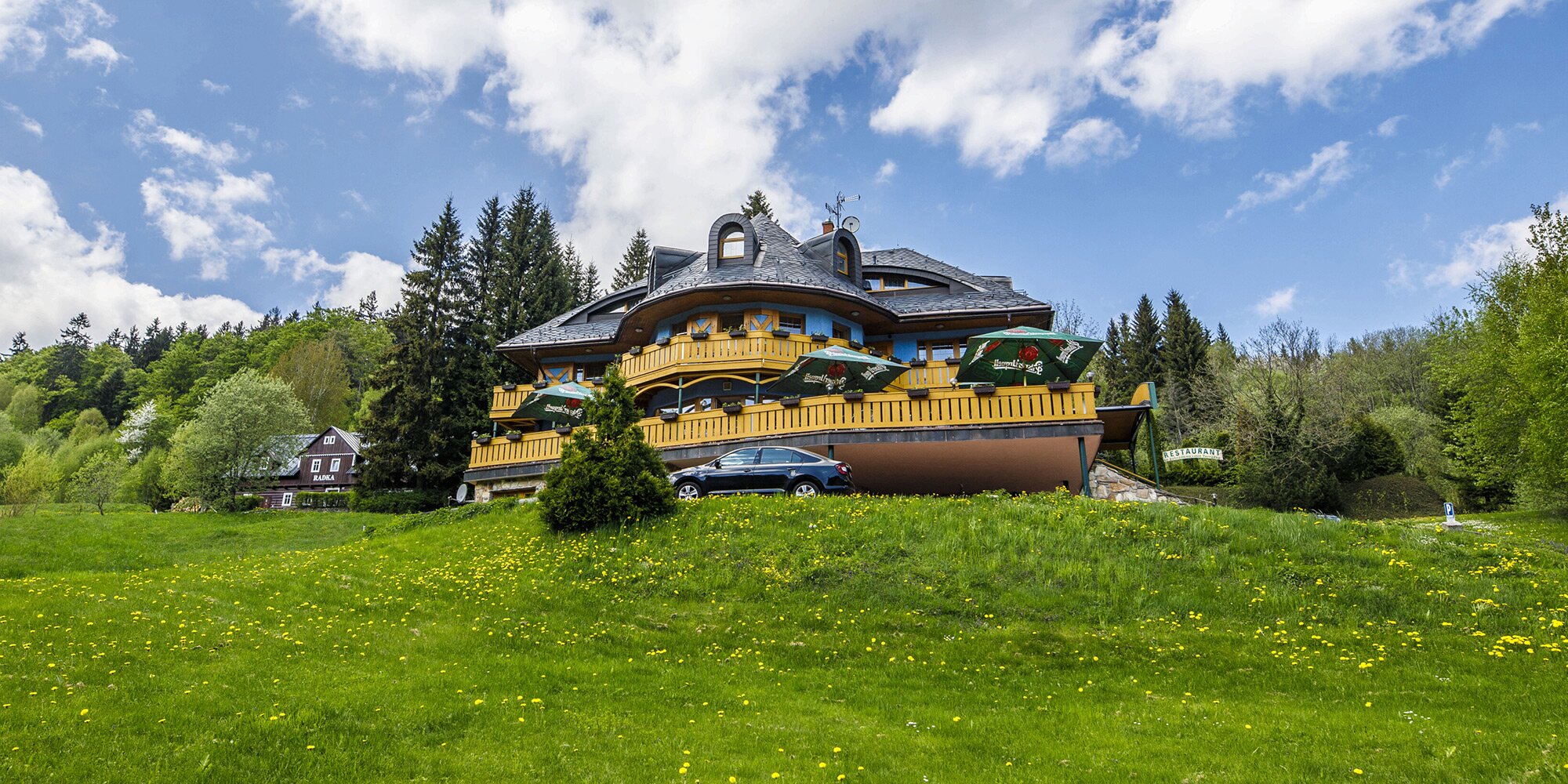 Janské Lázně: hotel přímo u lanovky i polopenze