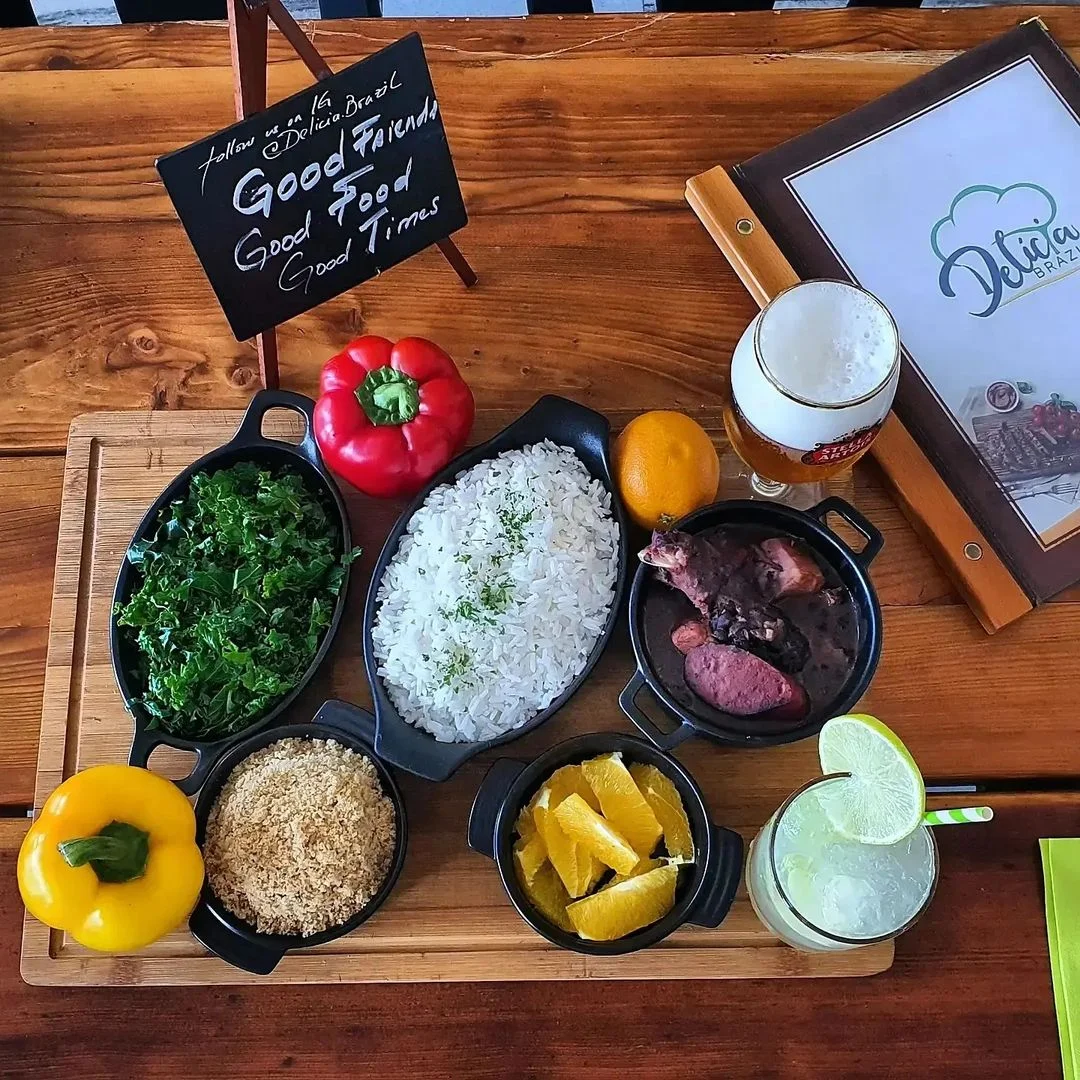 Otevřený voucher do brazilské restaurace Delicia: 1 000–2 000 Kč na jídlo i nápoje