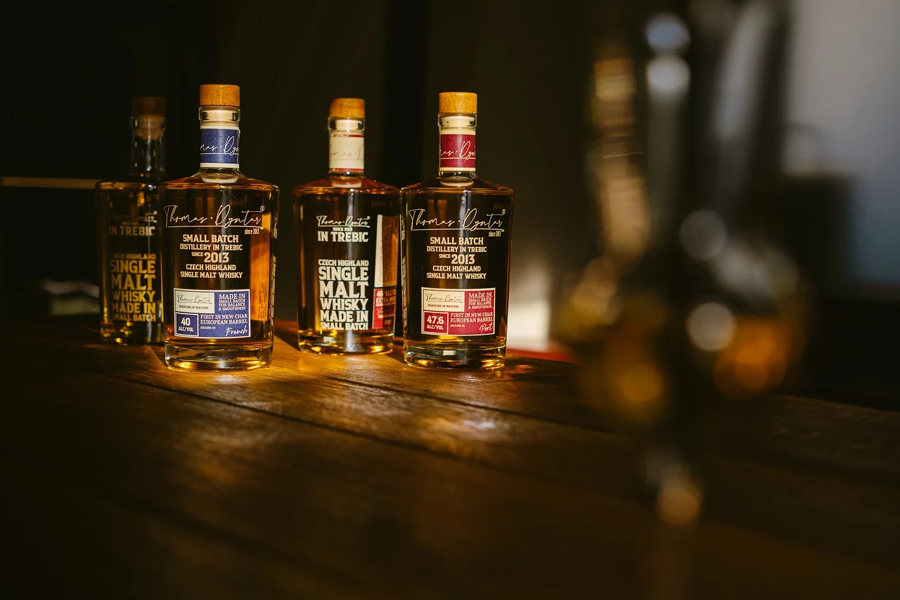 Degustace whisky s tapas a kávou pro dva: 8 vzorků od Thomas Dyntar distillery