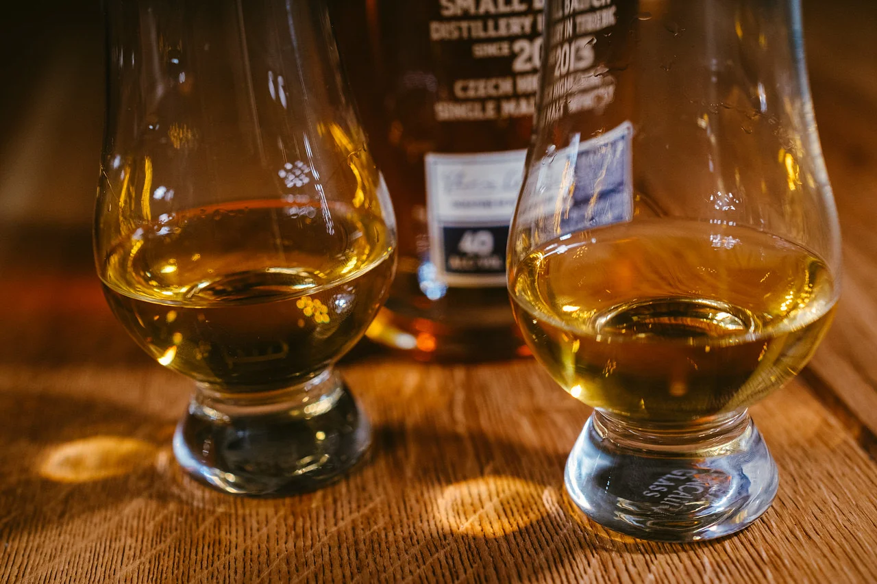Degustace whisky s tapas a kávou pro dva: 8 vzorků od Thomas Dyntar distillery