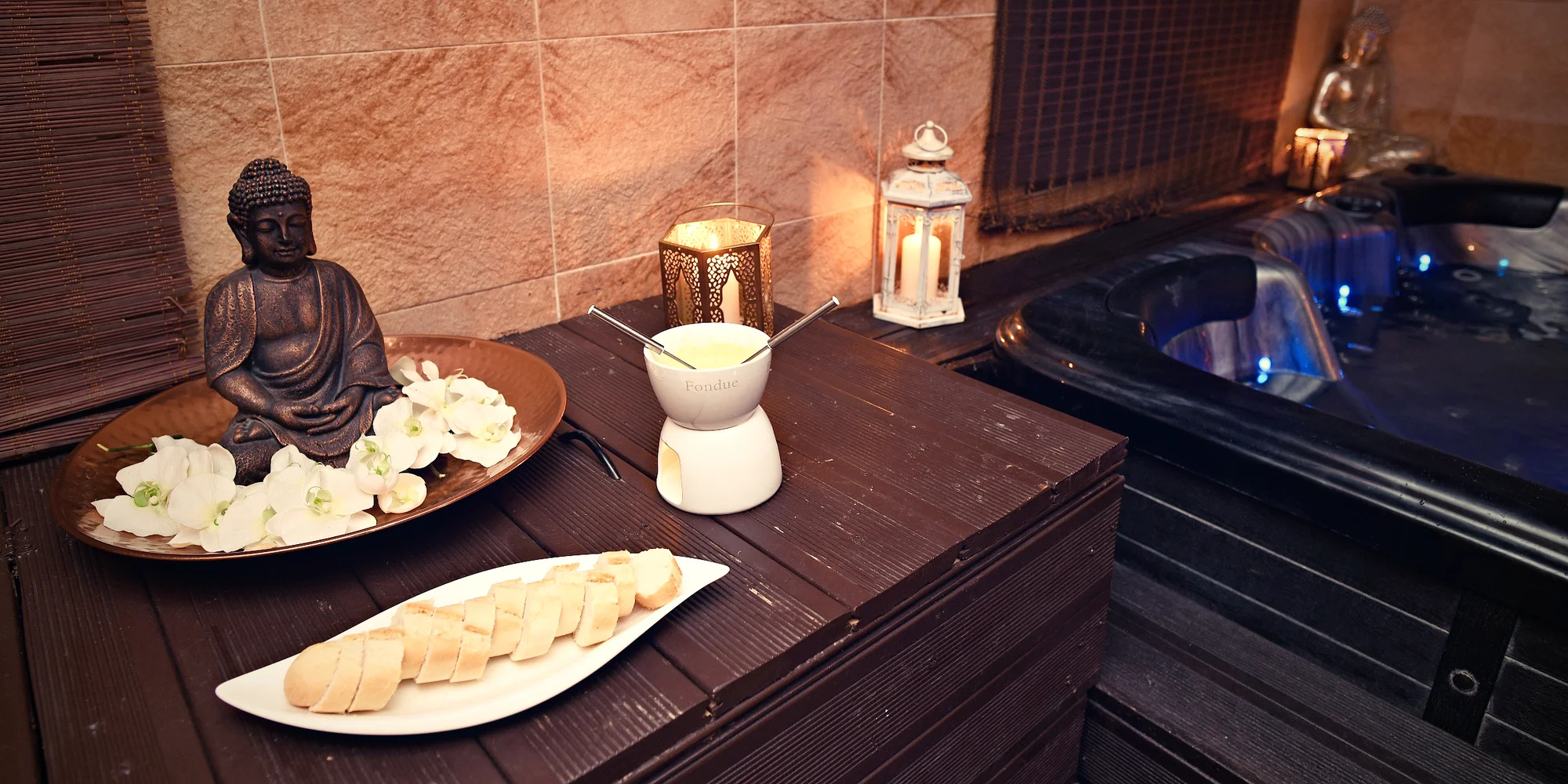 Privátní wellness pro dva: vířivka, finská sauna i varianta s občerstvením