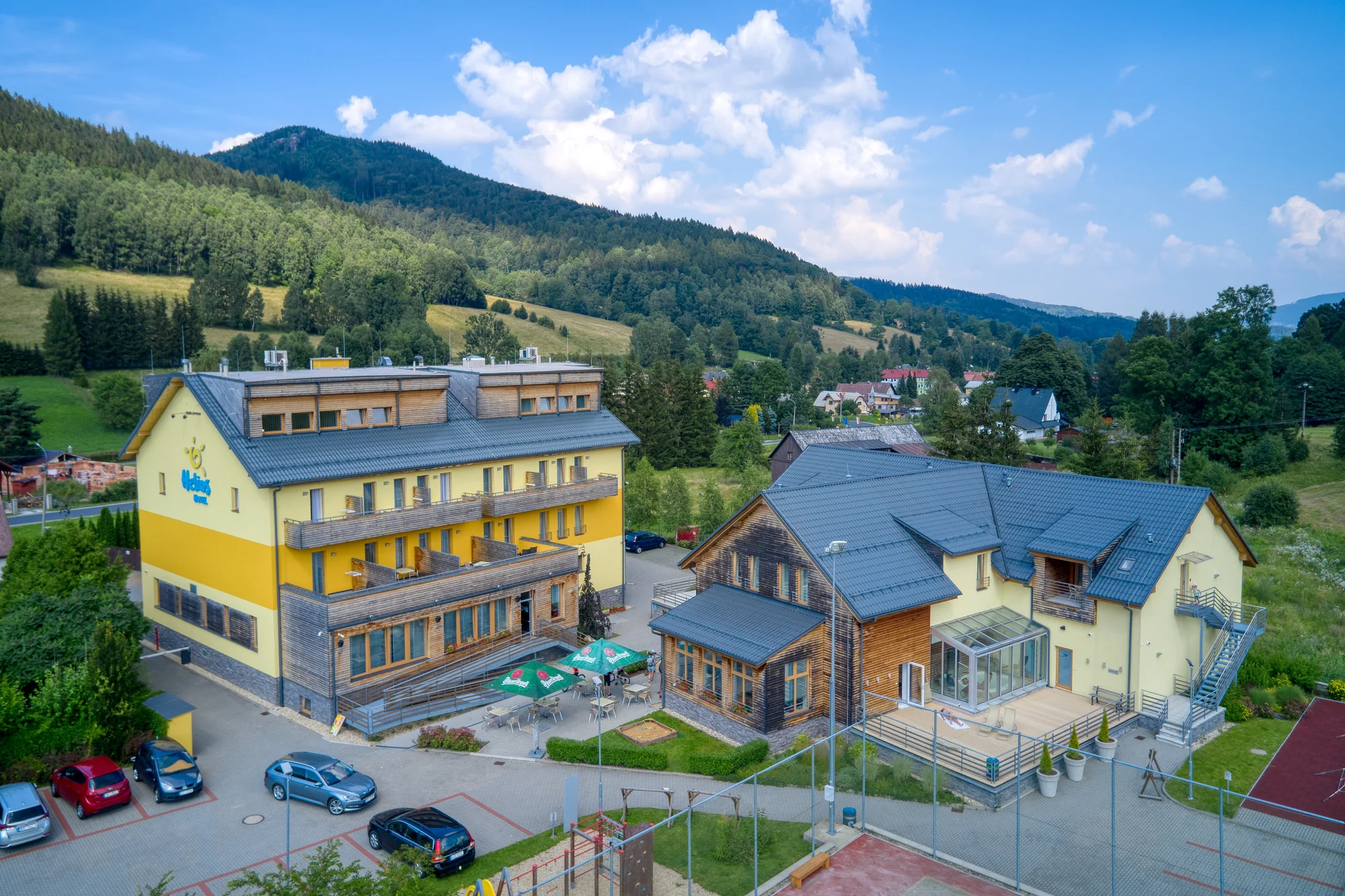 Luxusní odpočinek v Jeseníkách: snídaně či polopenze, procedury i wellness