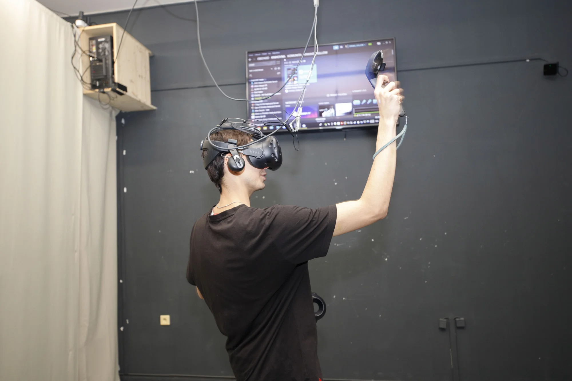 Virtuální realita na špičkovém herním zařízení HTC Vive: 55 minut až pro 4 hráče, mnoho různých her