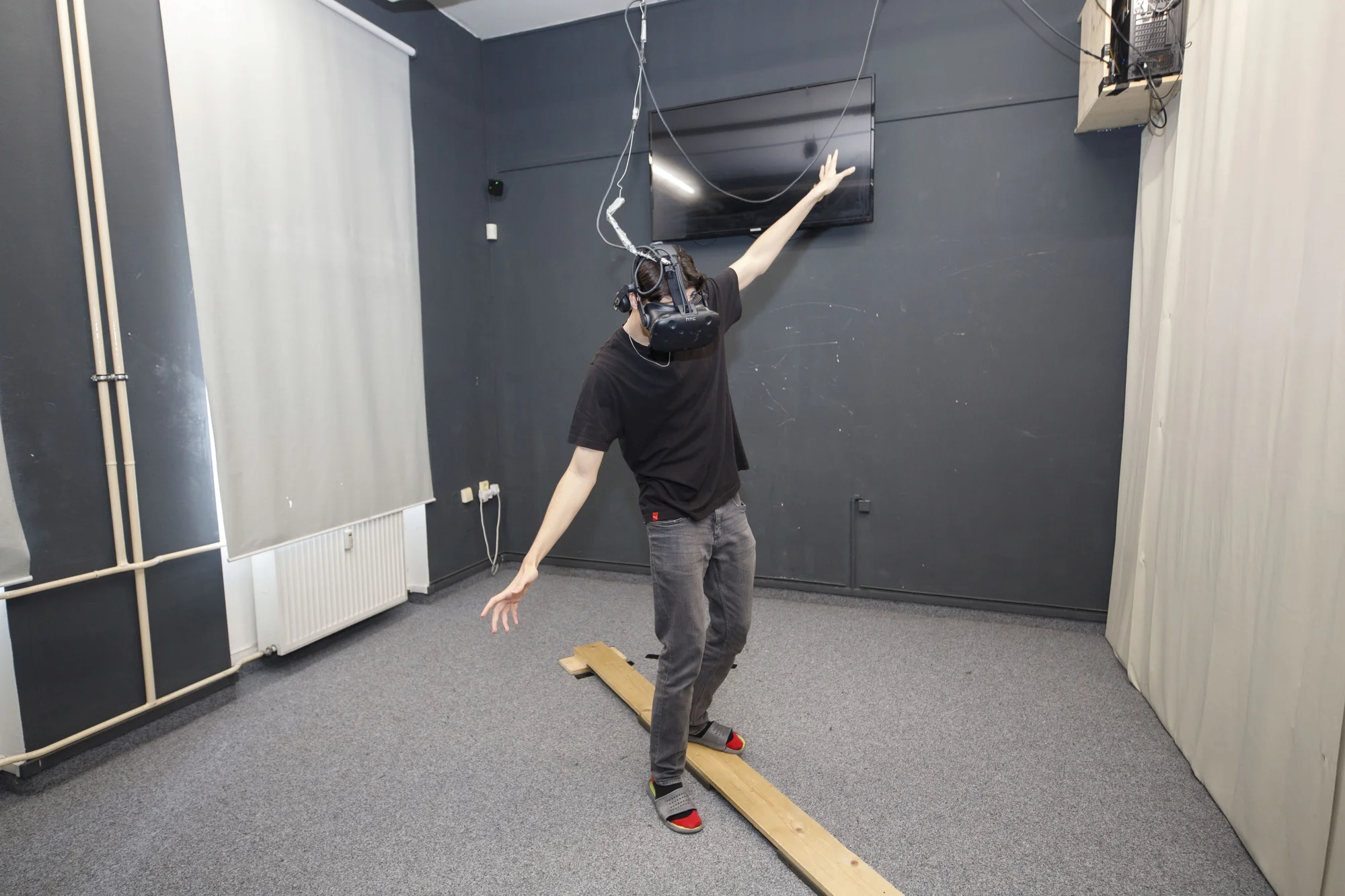 Virtuální realita na špičkovém herním zařízení HTC Vive: 55 minut až pro 4 hráče, mnoho různých her