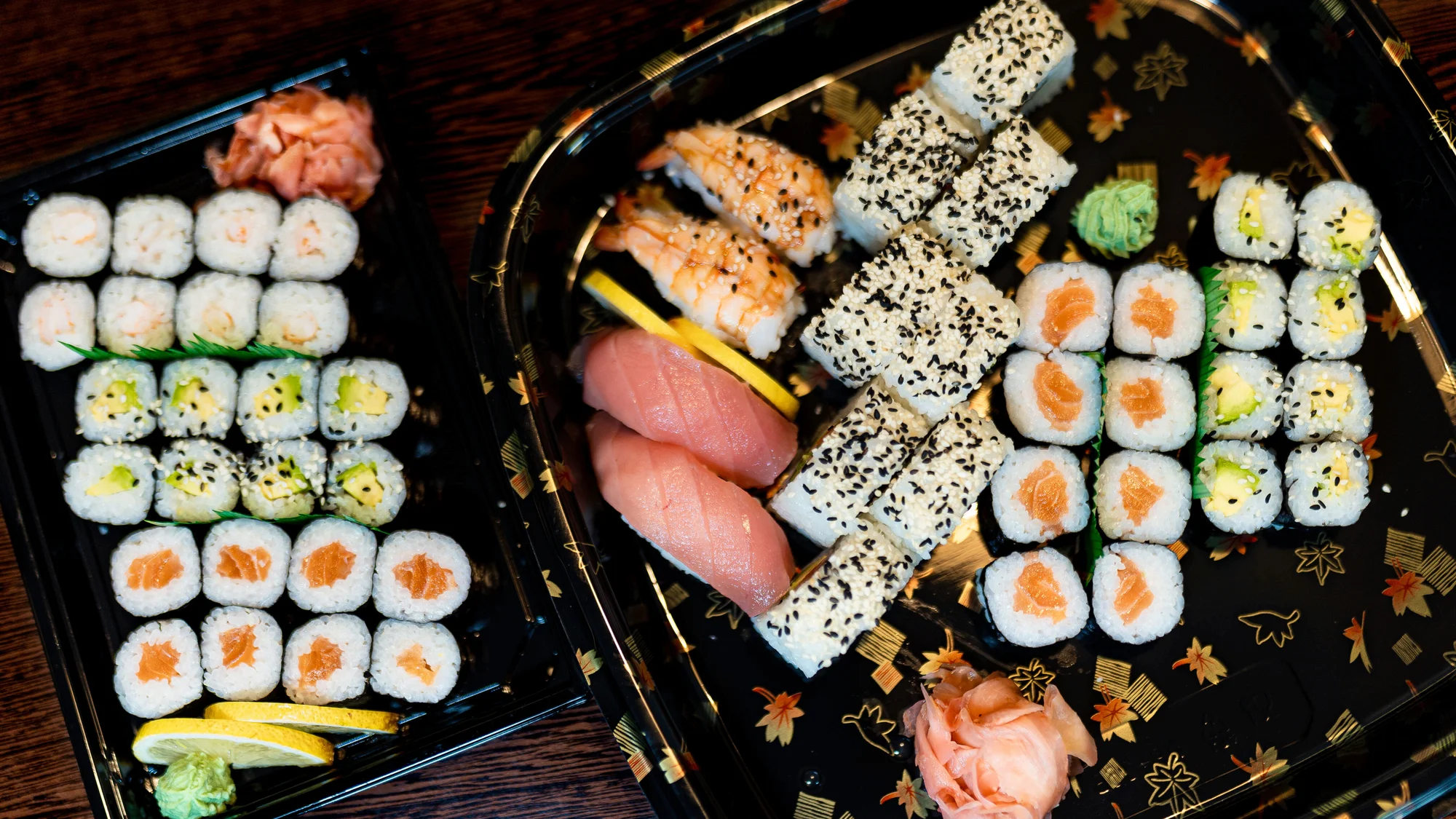 Pardubické Japonsko: sushi sety s 10–36 ks nigiri a maki rolek