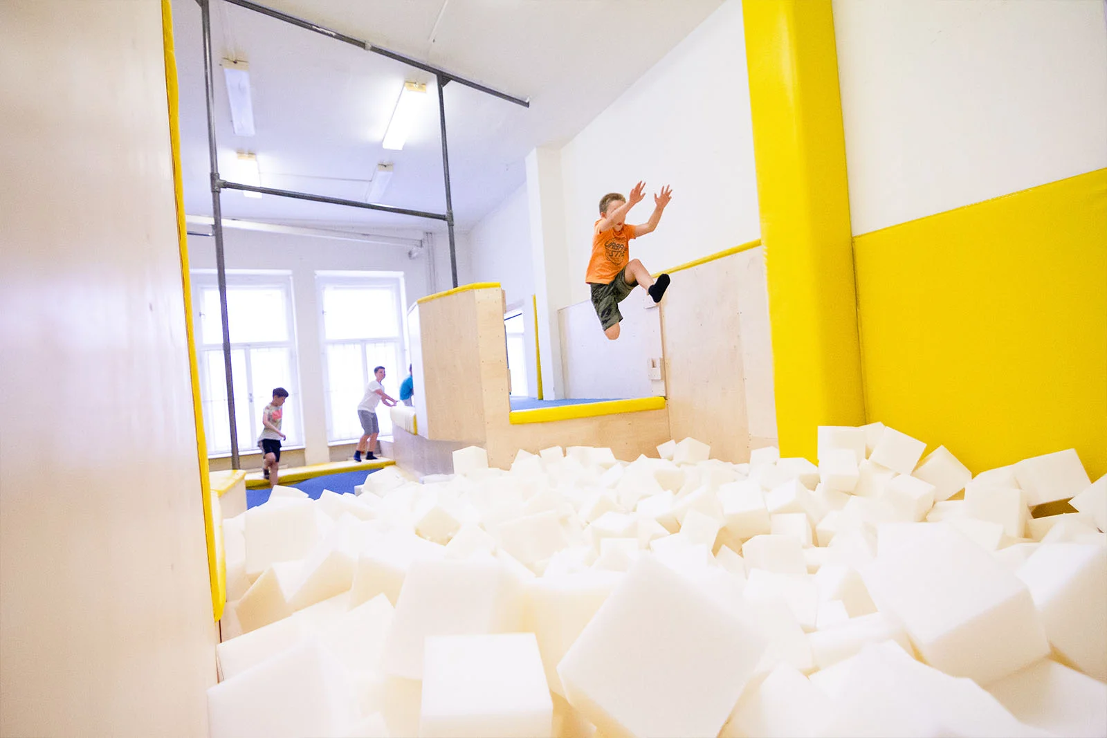 Parkour pro rodiče s dětmi: 120 minut společného tréninku v In Motion Academy