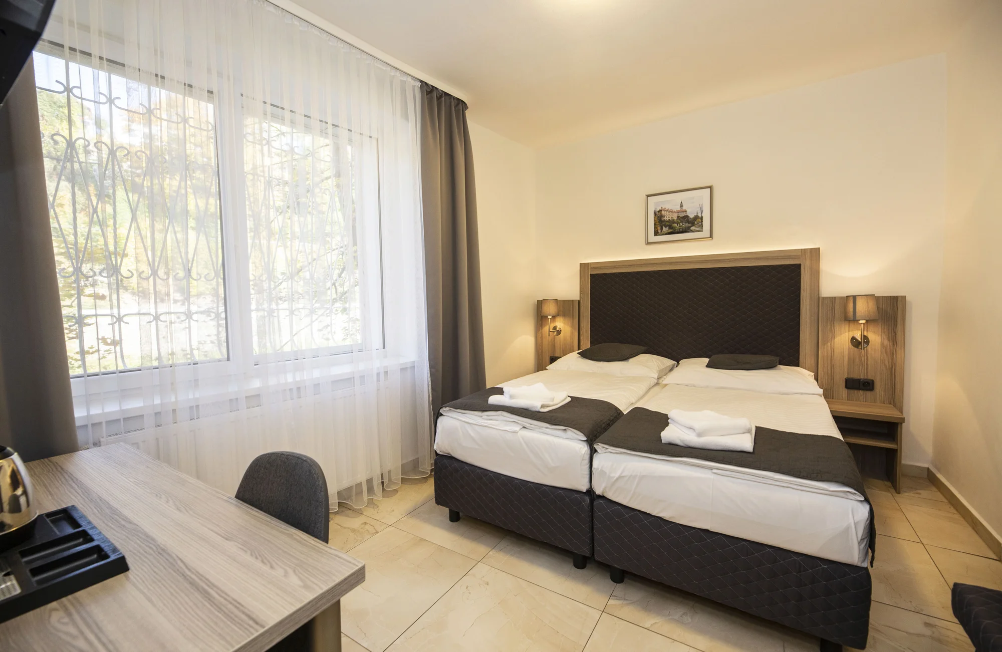 Kouzelná dovolená v Českém Krumlově: hotel 10 minut od centra, snídaně