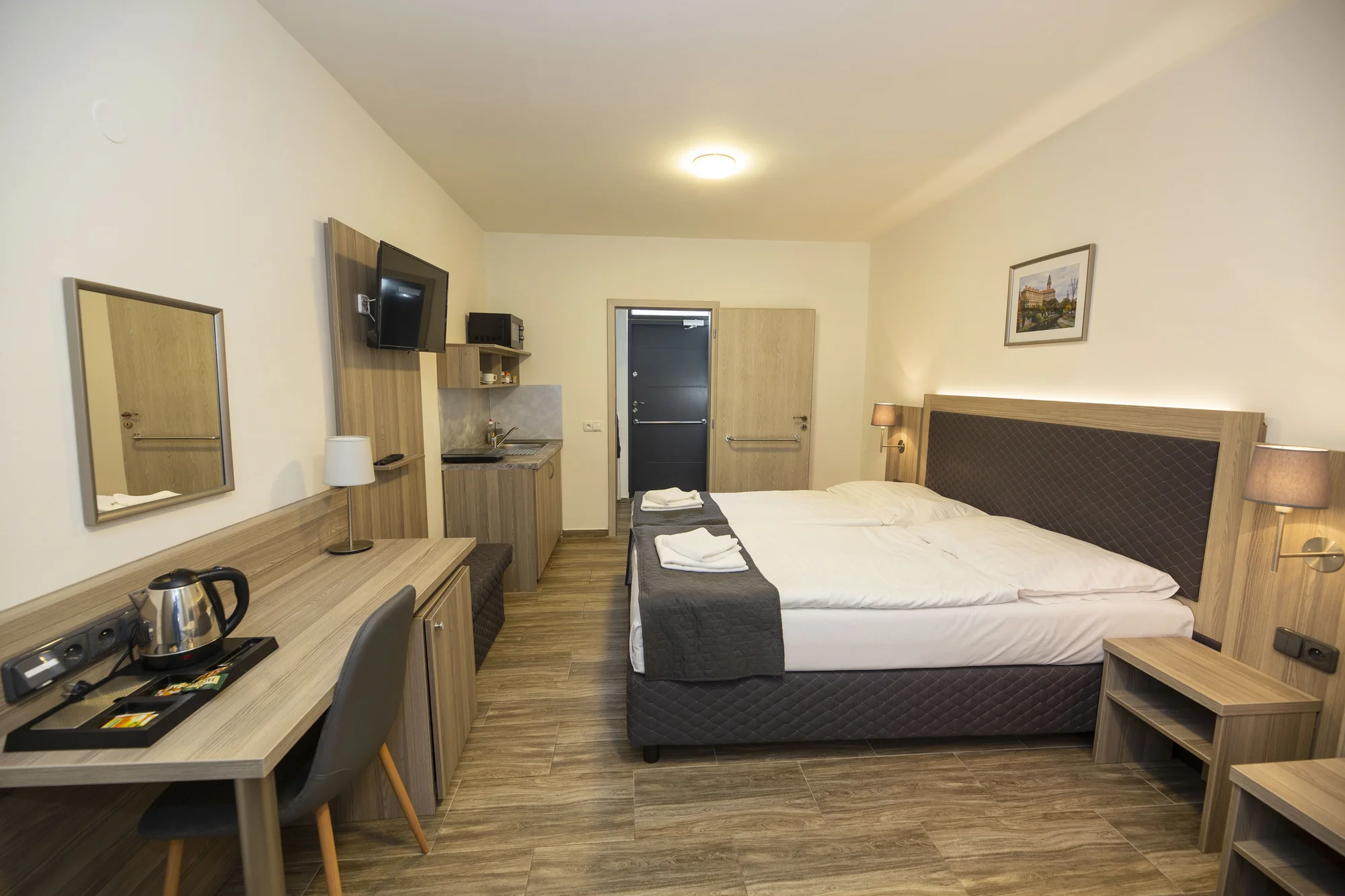 Kouzelná dovolená v Českém Krumlově: hotel 10 minut od centra, snídaně