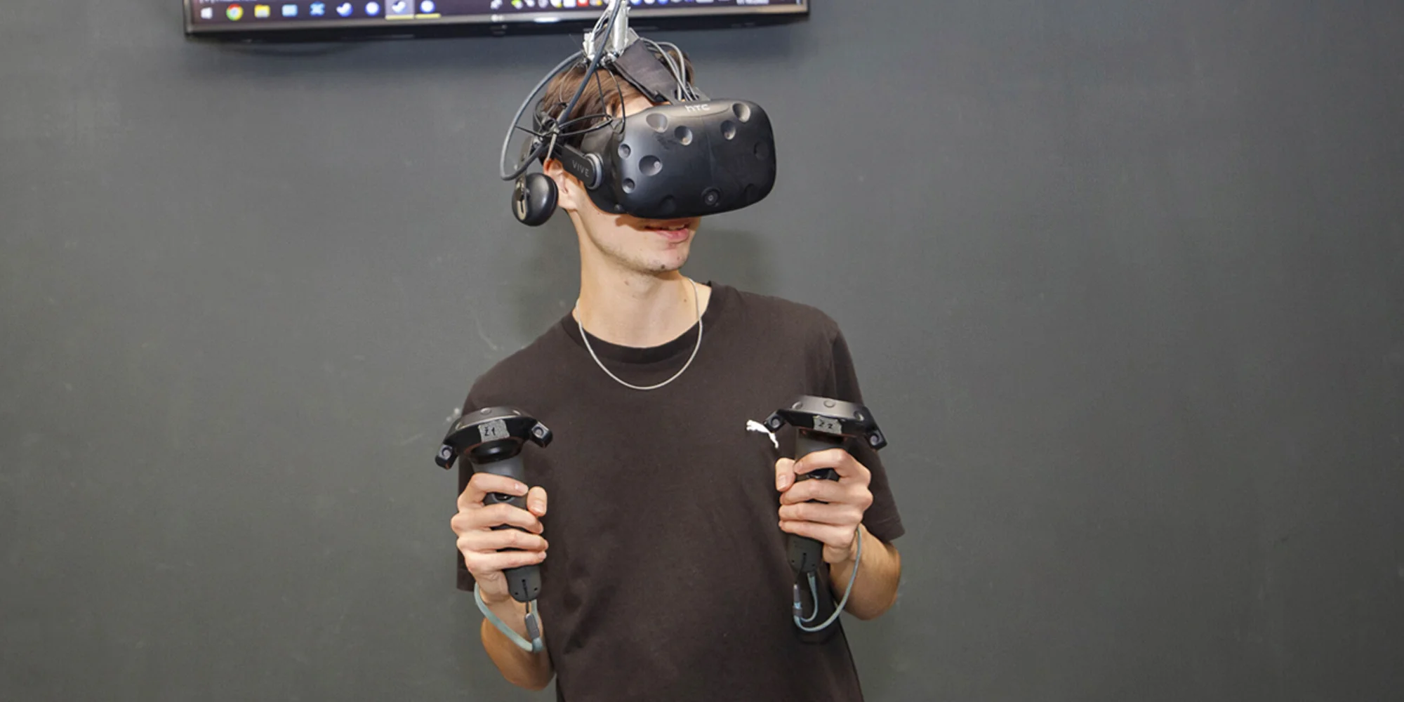 Virtuální realita na špičkovém herním zařízení HTC Vive: 55 minut až pro 4 hráče, mnoho různých her