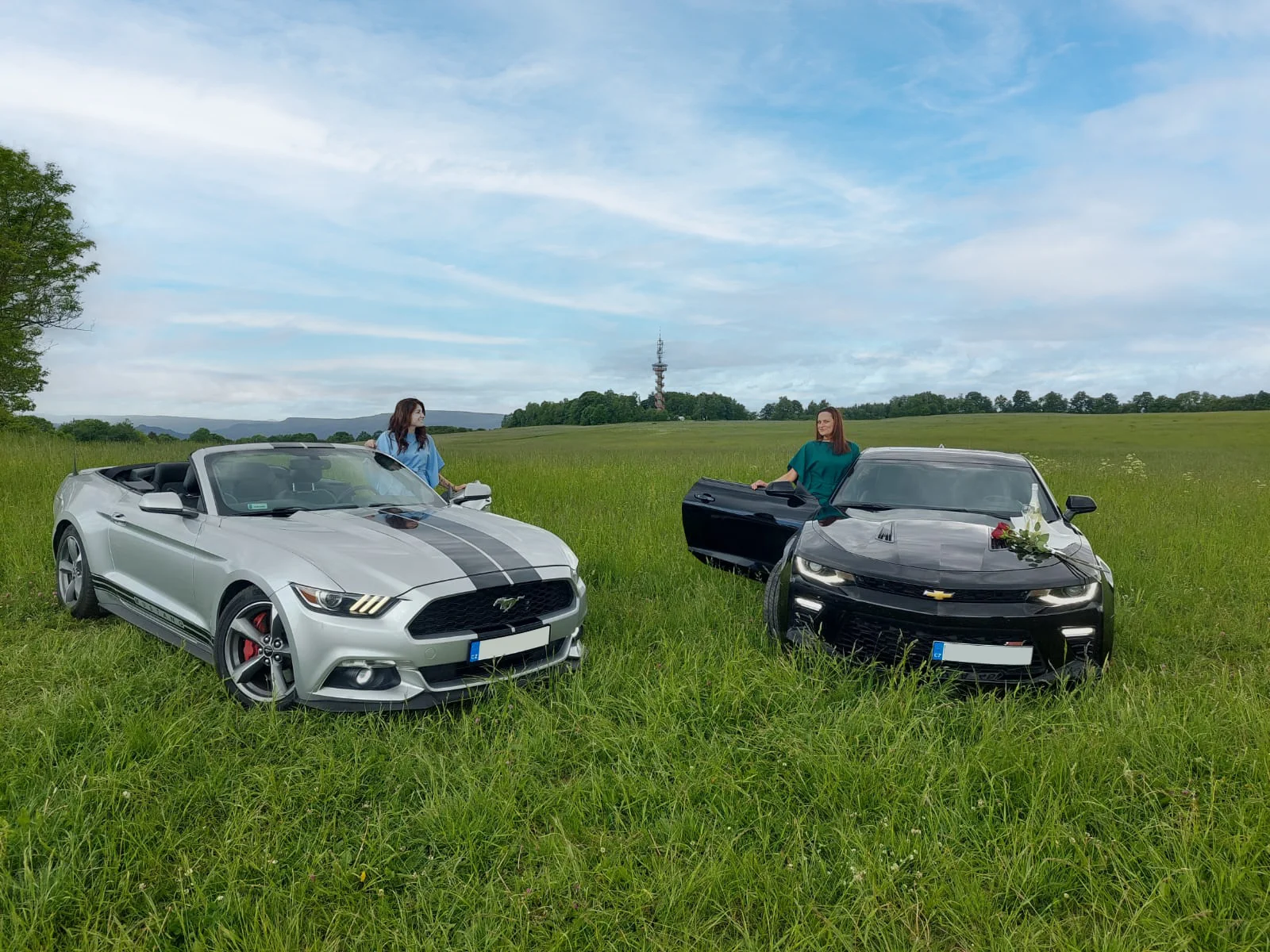 Pronájem Mustangu Cabriolet či Chevroletu Camaro: 3 nebo 24 hod.