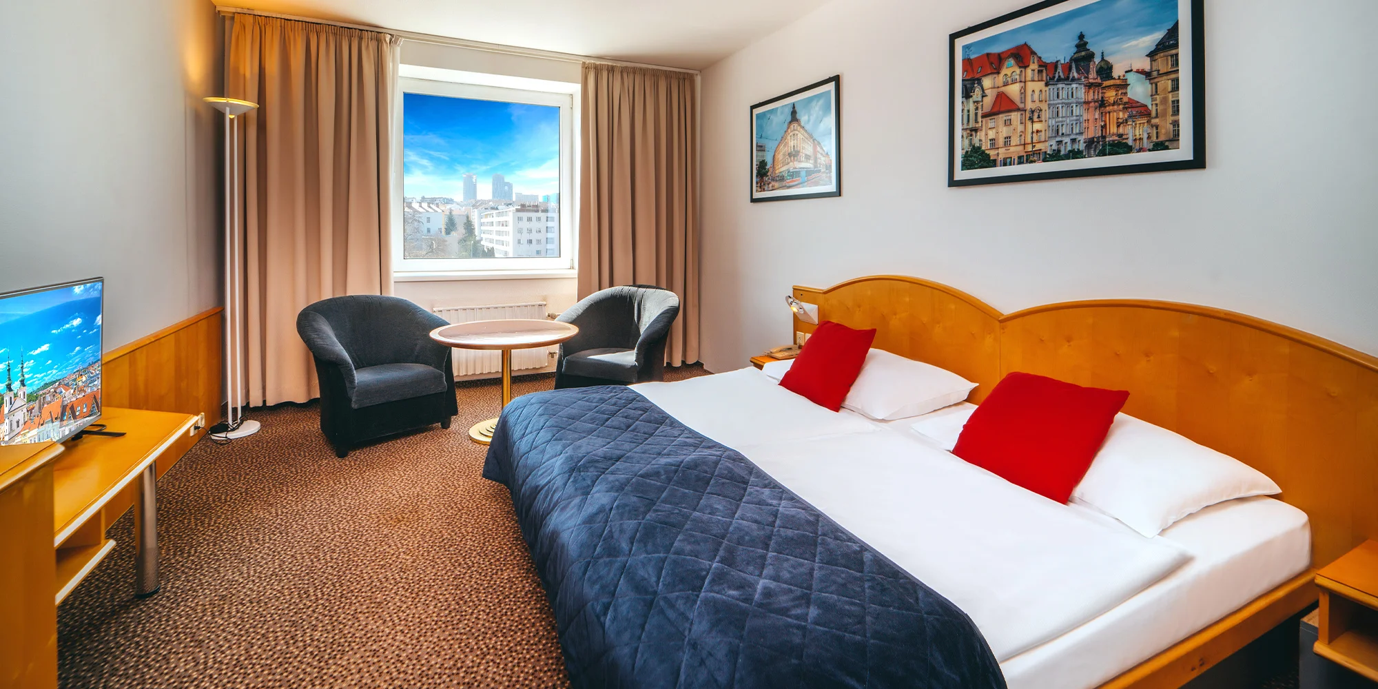 Pobyt v Brně: 4* hotel se snídaní či polopenzí a wellness , 750 m od parku Lužánky