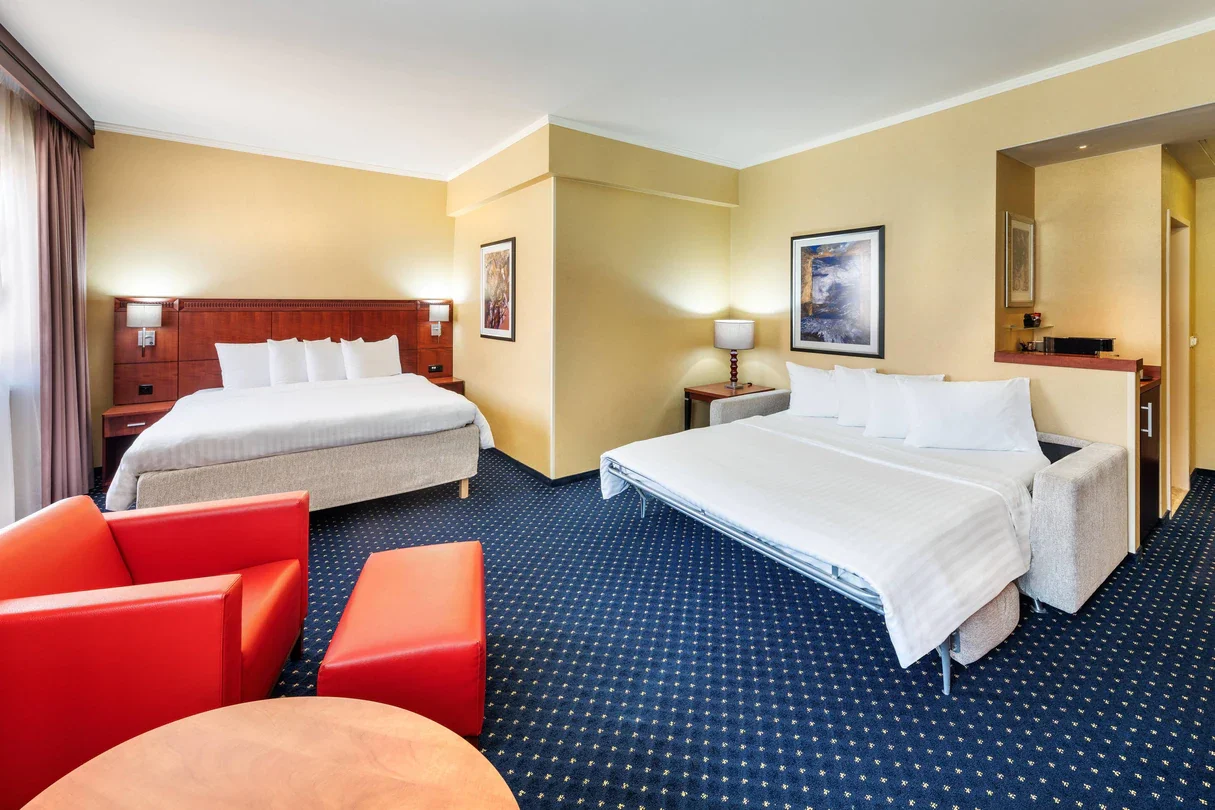 Pobyt v hotelu Courtyard by Marriott: výborná lokalita, snídaně i fitness, parkování a dítě zdarma