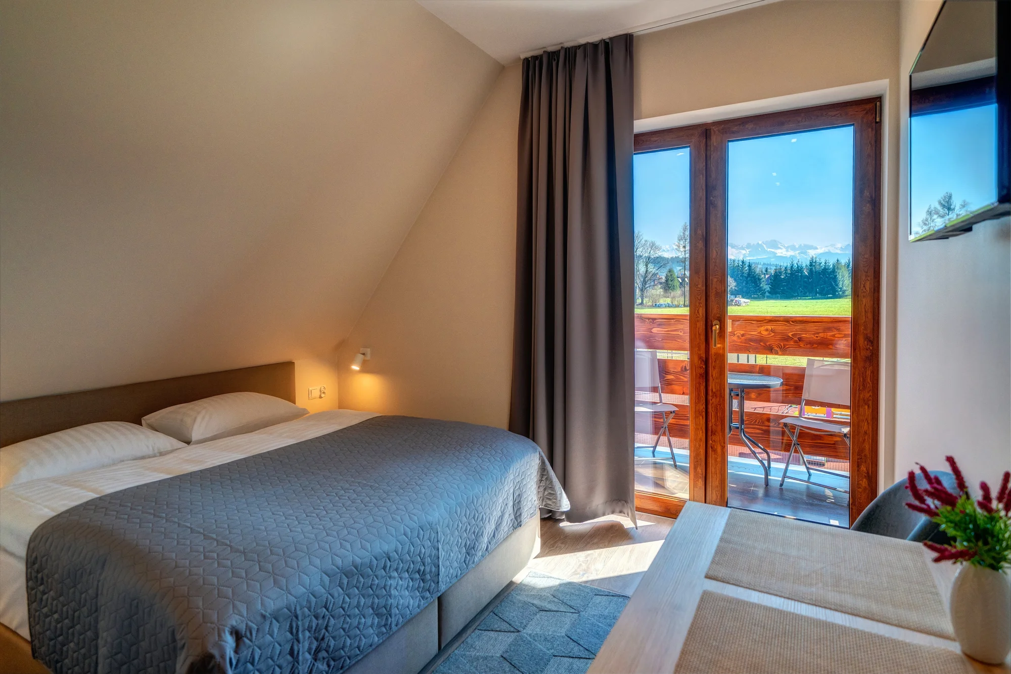 Perfektní ubytování se snídaní v blízkosti termálních lázní Gorący Potok a Szaflary