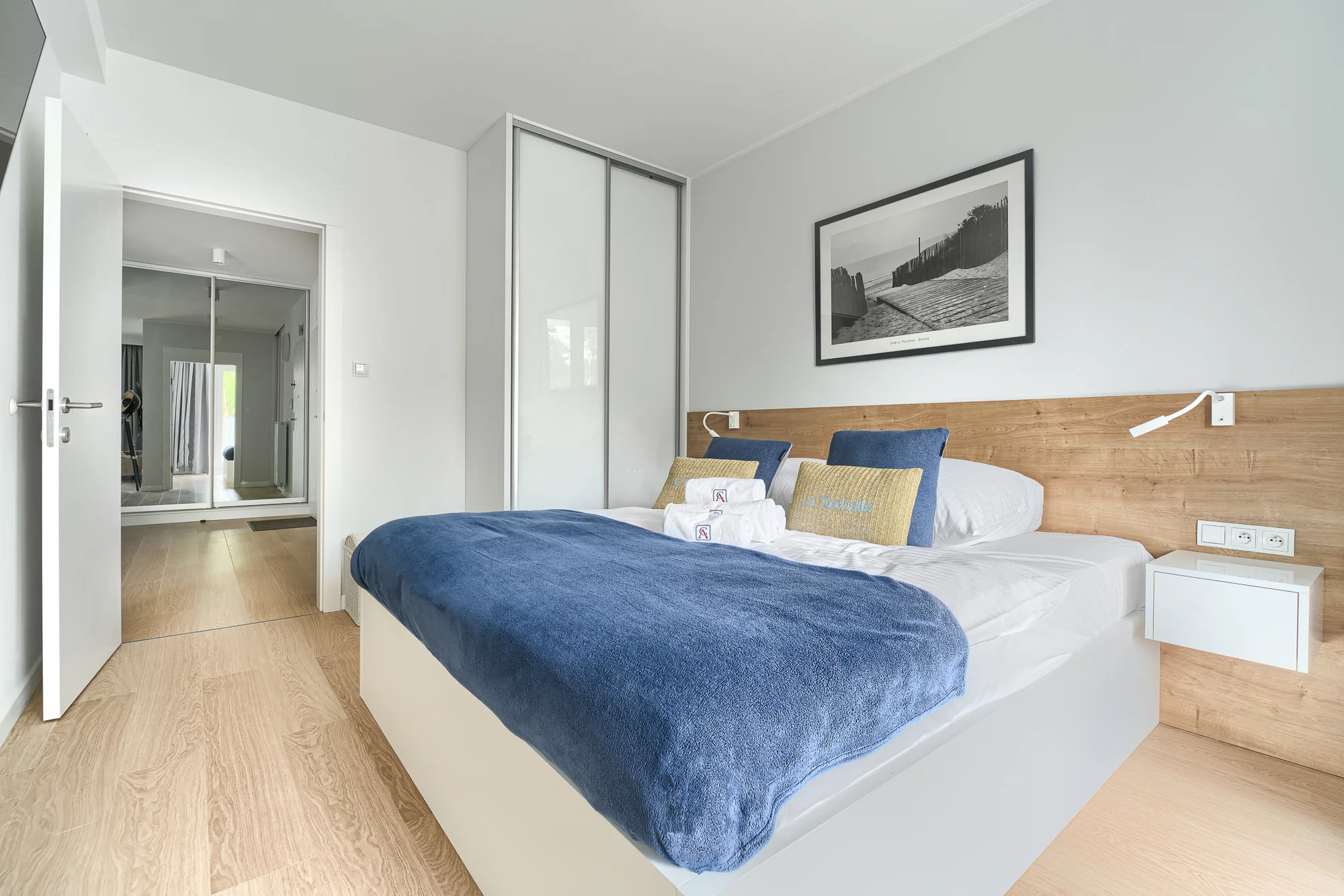 Nové krásné apartmány u Baltského moře až pro 4 osoby: mezi mořem a jezerem, v létě bazén