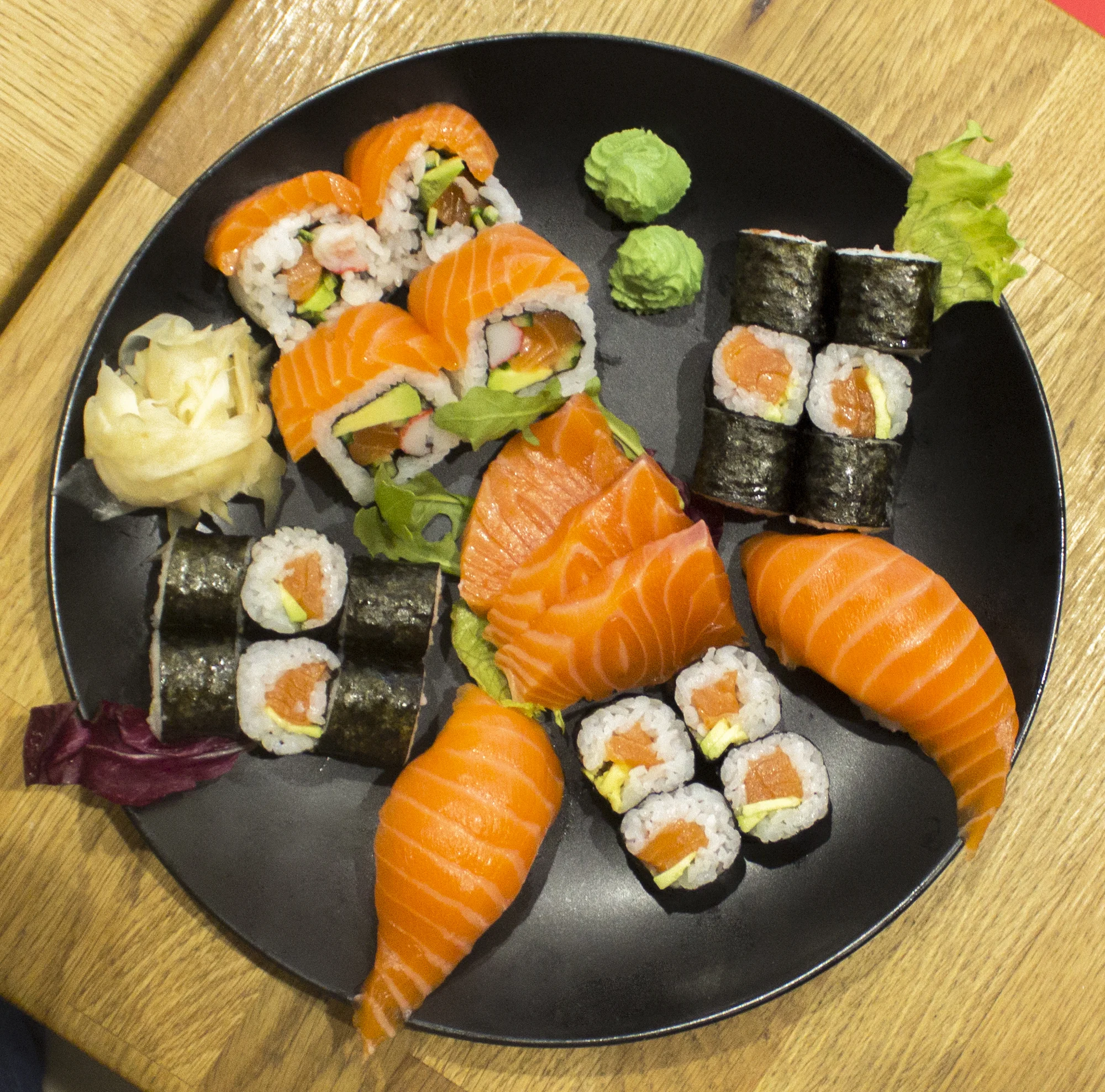 Sushi sety v bistru v brněnském OC Globus: 15 až 44 kousků, na místě či take away