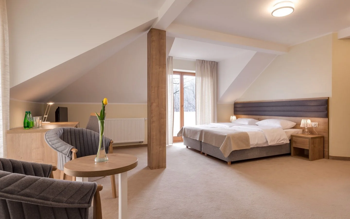 Krásy polských Krkonoš: hotel v bývalém hradu, polopenze a neomezený wellness